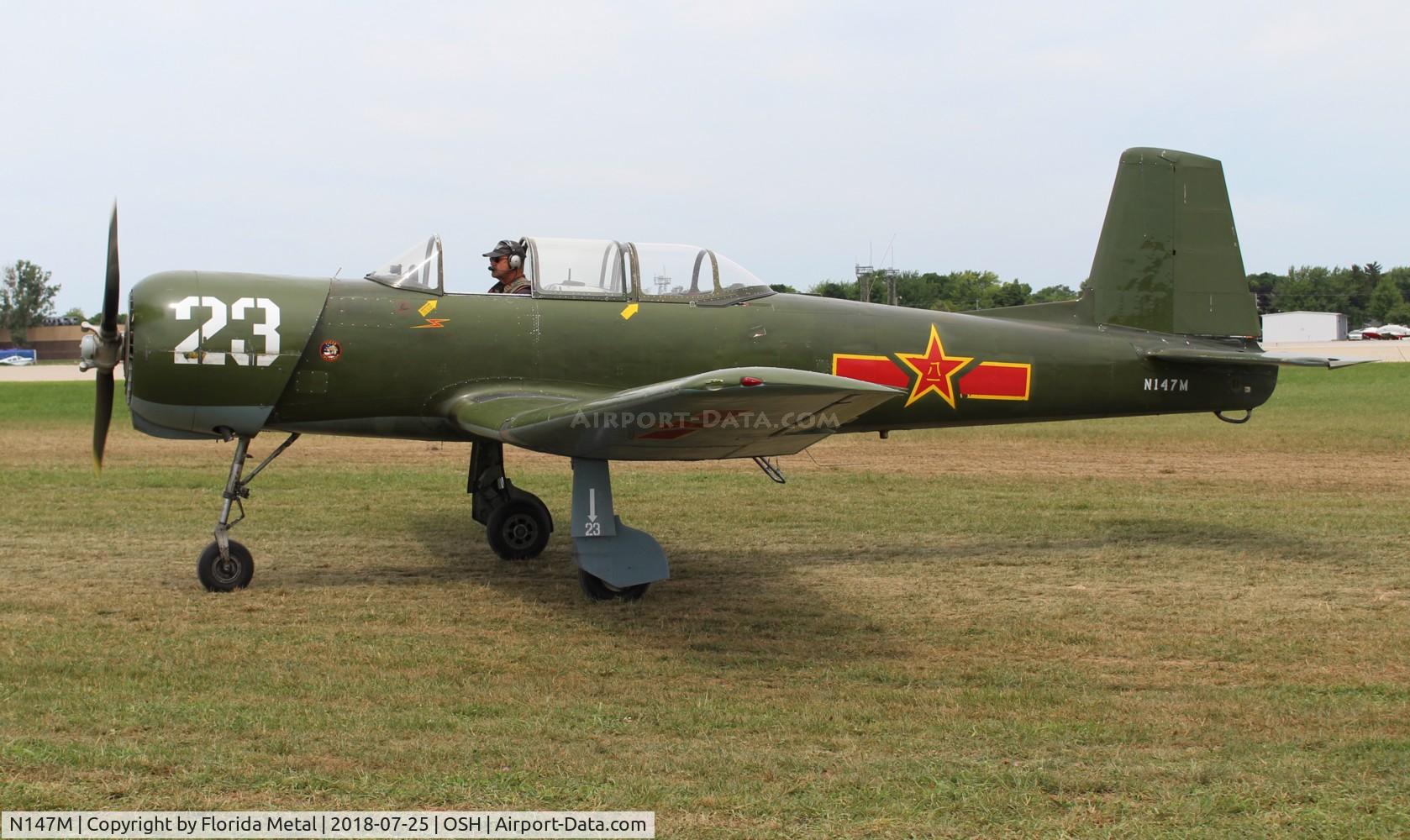 N147M, Nanchang CJ-6A C/N 4232020, CJ-6A