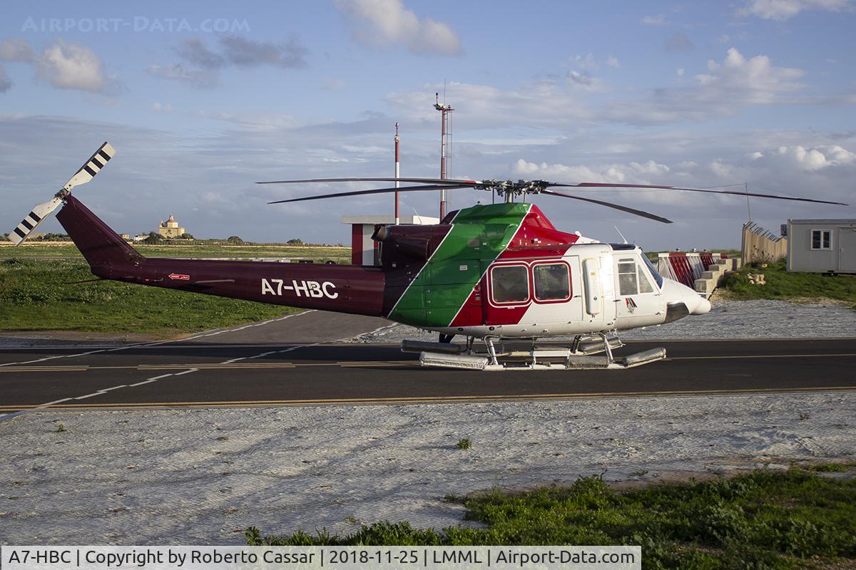 A7-HBC, Bell 412EP C/N 36276, Lower Safi Park