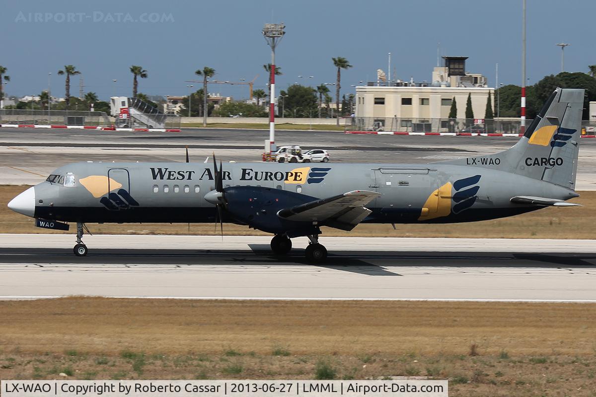 LX-WAO, 1991 British Aerospace ATP C/N 2043, Runway 31