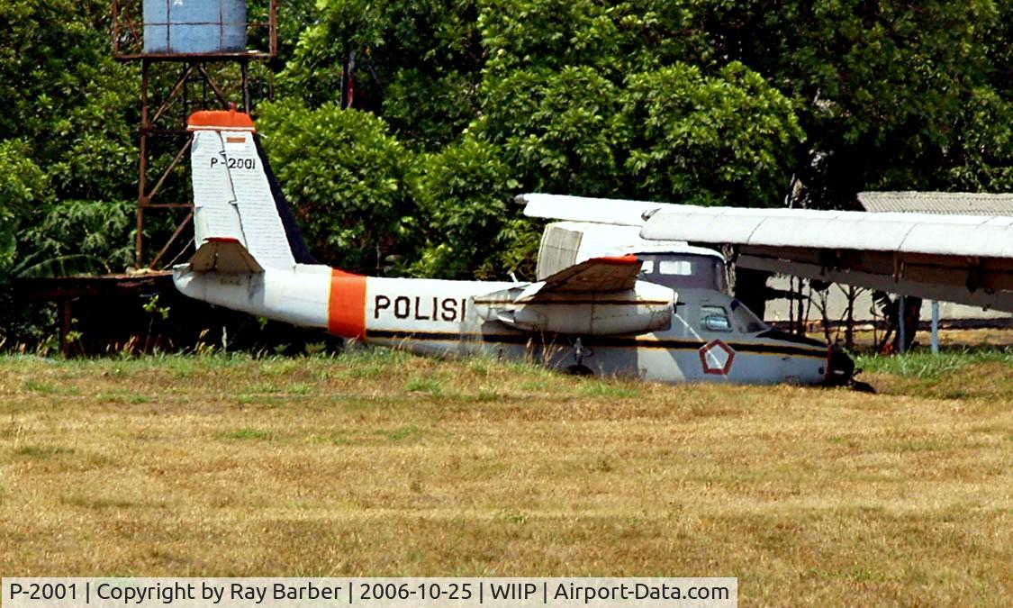 P-2001, Aero Commander 560-A C/N 680-310, P-2001   Aero Commander 560A [310] (Indonesian Police) Jakarta-Pondok Cabe~PK 25/10/2006
