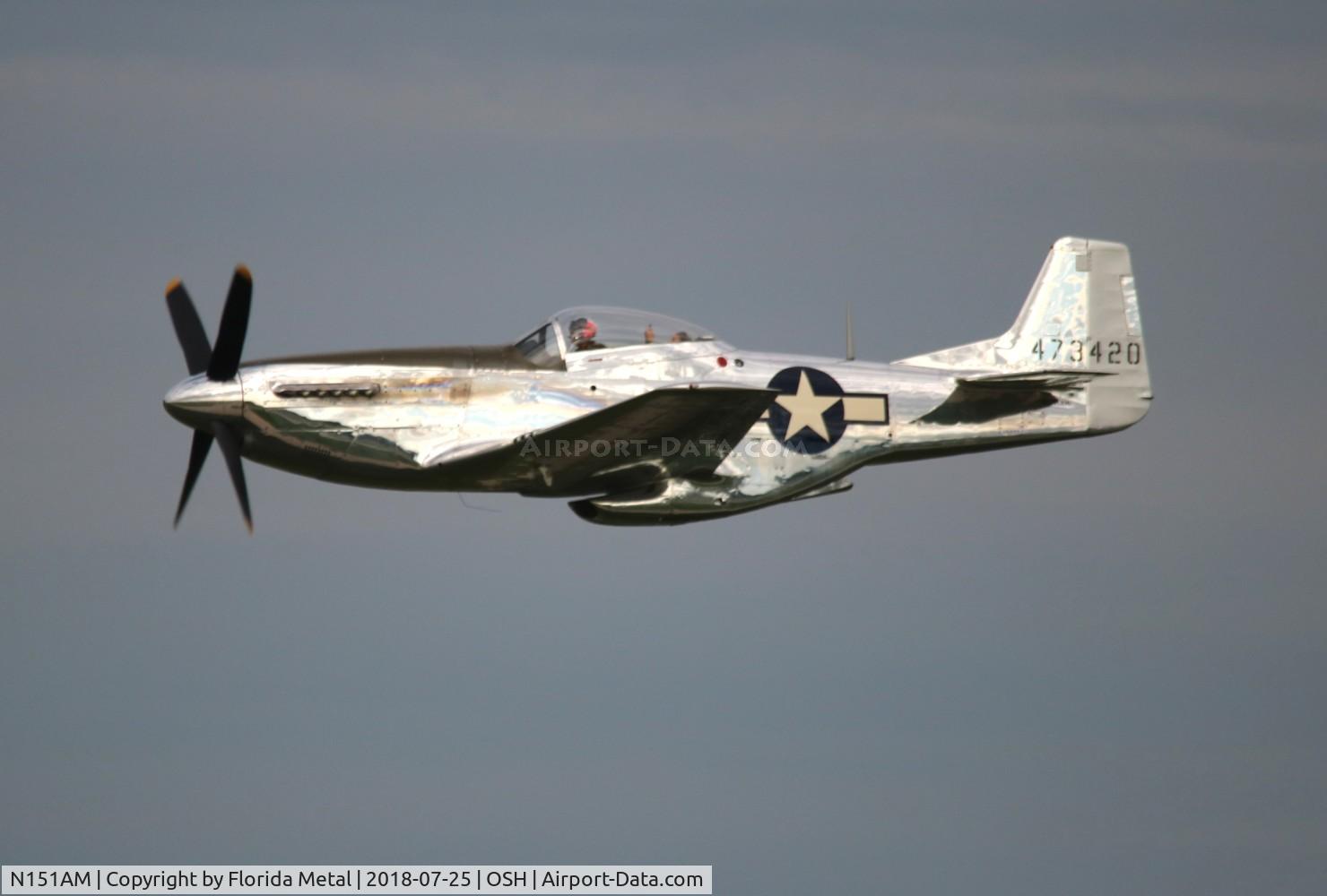 N151AM, 1944 North American P-51D Mustang C/N 122-39879, P-51D