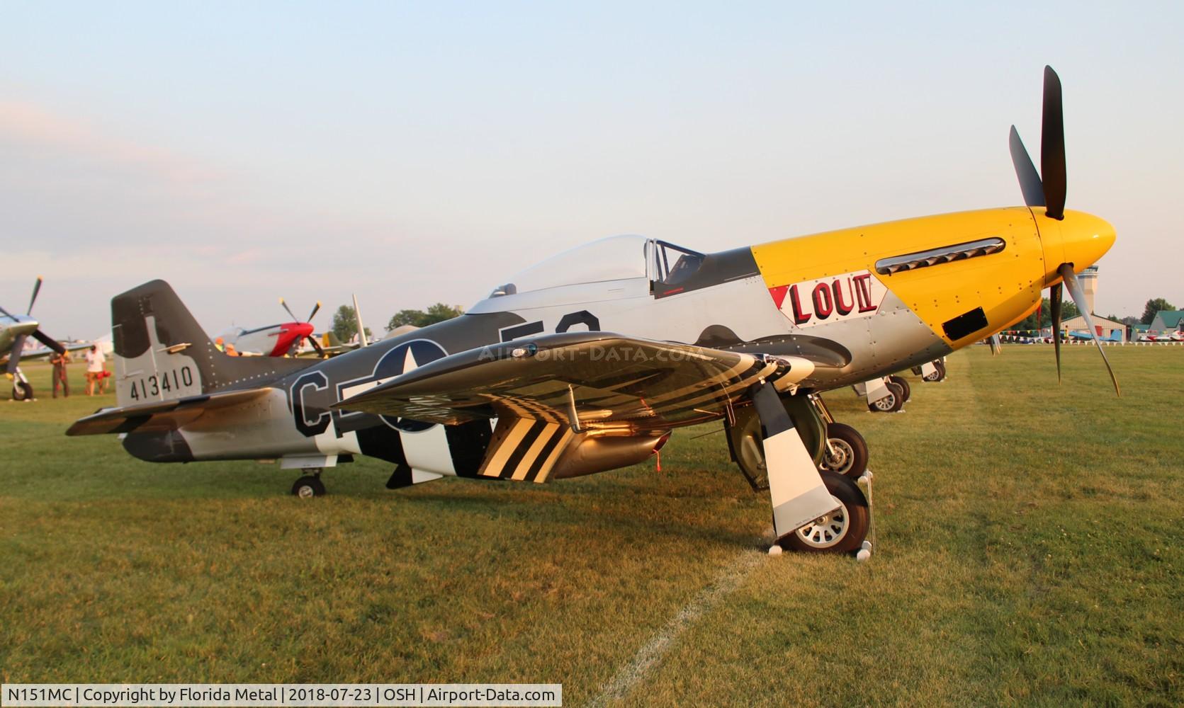 N151MC, 1968 North American F-51D Mustang Mustang C/N AF6722581, Lou IV