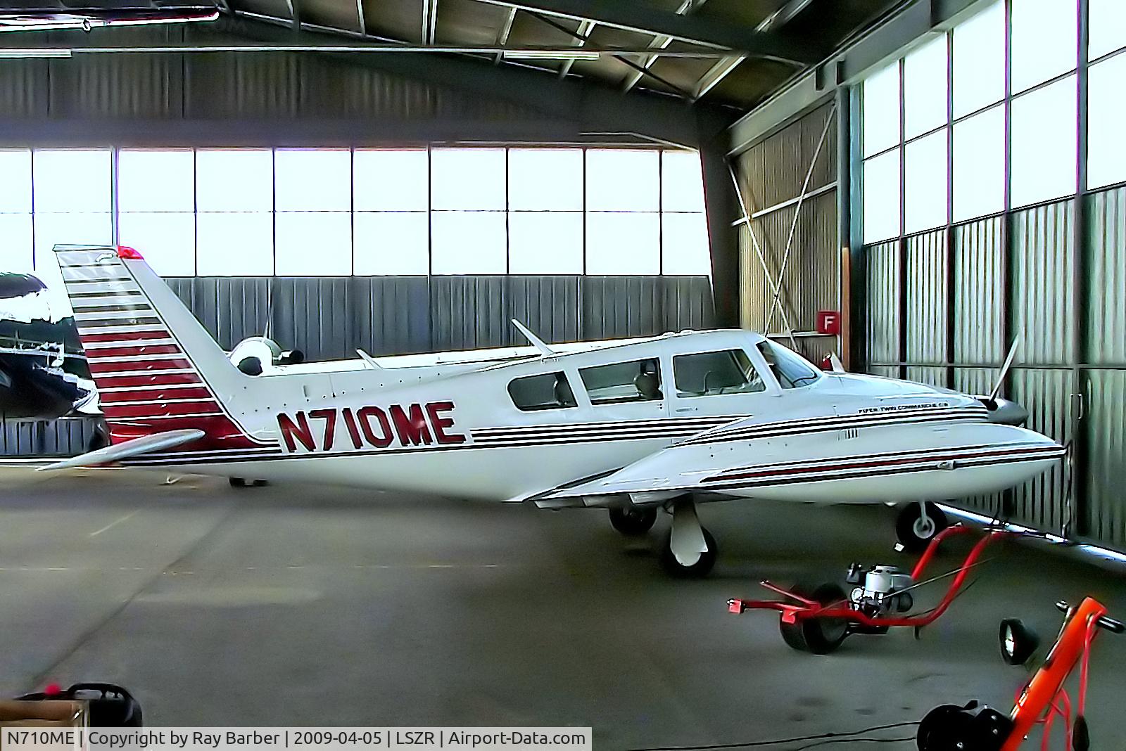 N710ME, 1971 Piper PA-39-160 Twin Comanche C/R C/N 39-101, N710ME   Piper PA-39-160 Twin Comanche C/R [39-101] Altenrhein~HB 05/04/2009