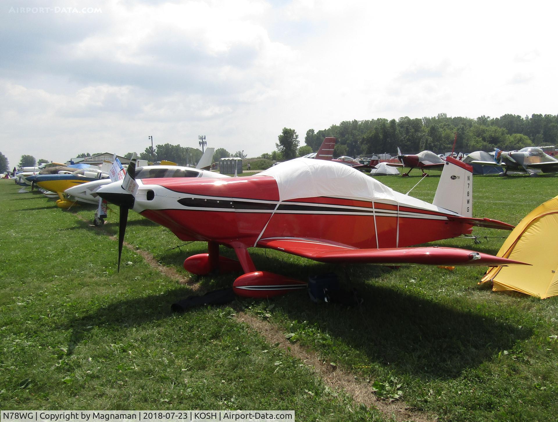 N78WG, Thorp T-18 Tiger C/N 865, at EAA 18