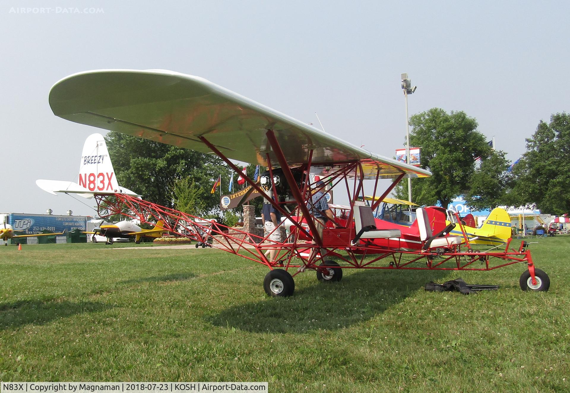 N83X, 2004 Breezy RLU-1 C/N 1958, at EAA 18