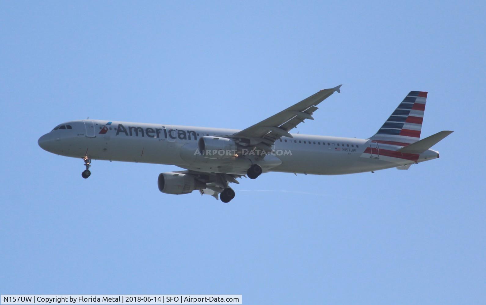 N157UW, 2013 Airbus A321-211 C/N 5696, American