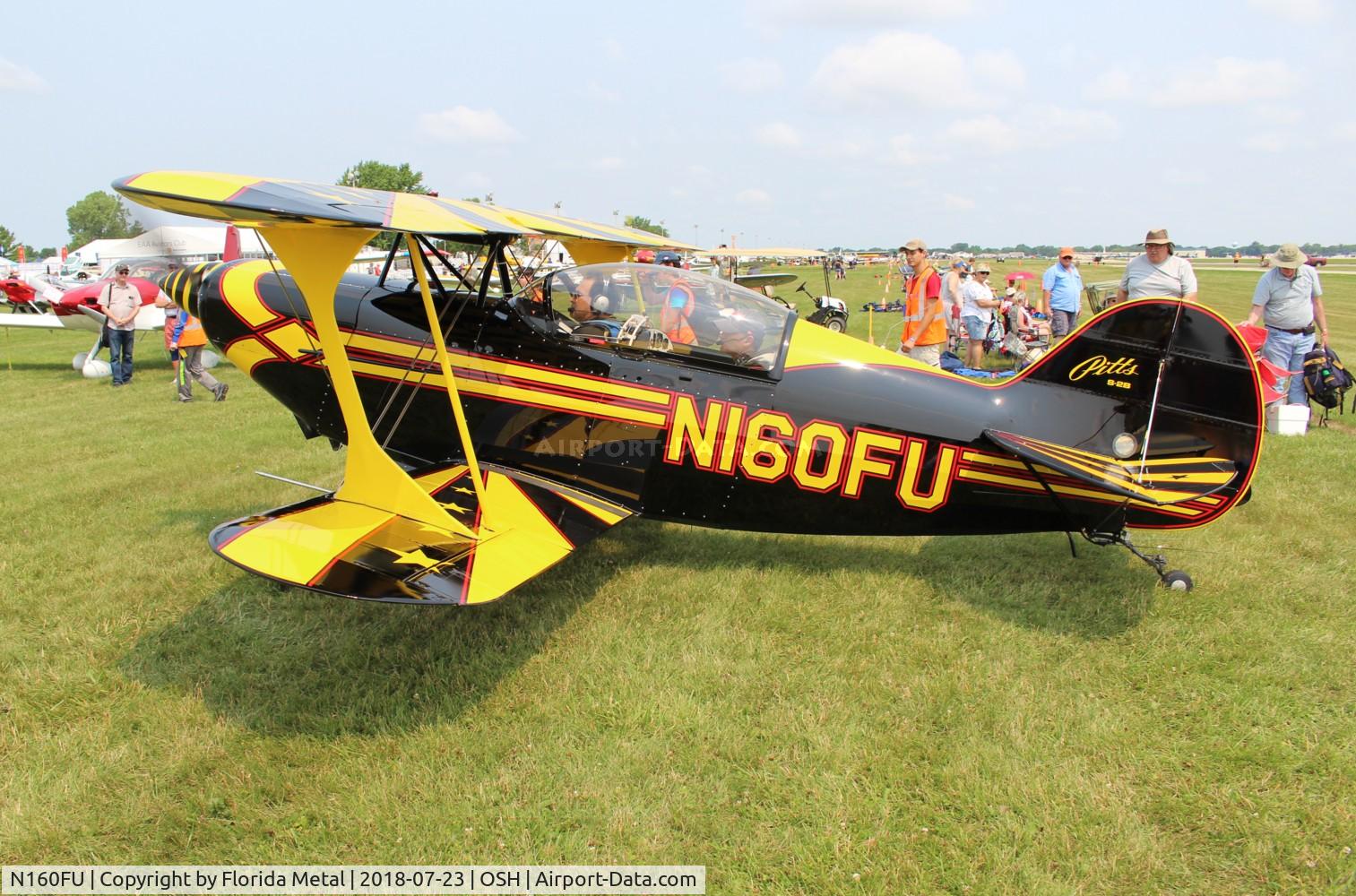 N160FU, 1983 Aerotek Pitts S-2B Special C/N 5021, Pitts S-2B