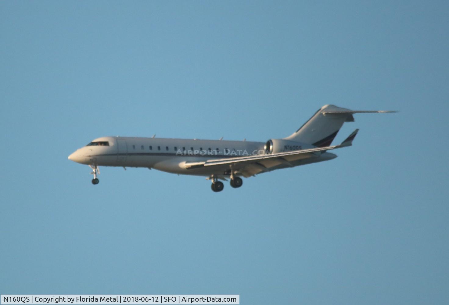 N160QS, 2012 Bombardier BD-700-1A10 Global 6000 C/N 9475, Net Jets