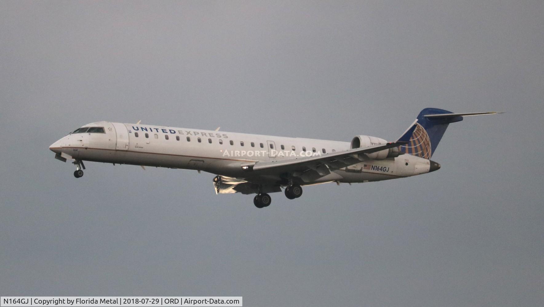 N164GJ, 2006 Bombardier CRJ-702 (CL-600-2C10) Regional Jet C/N 10256, United Express