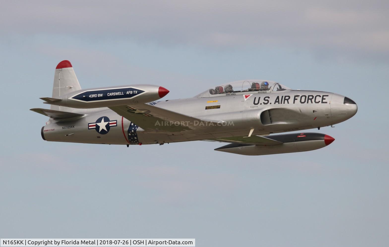 N165KK, Canadair CT-133 Silver Star 3 C/N T33-165, CT-133