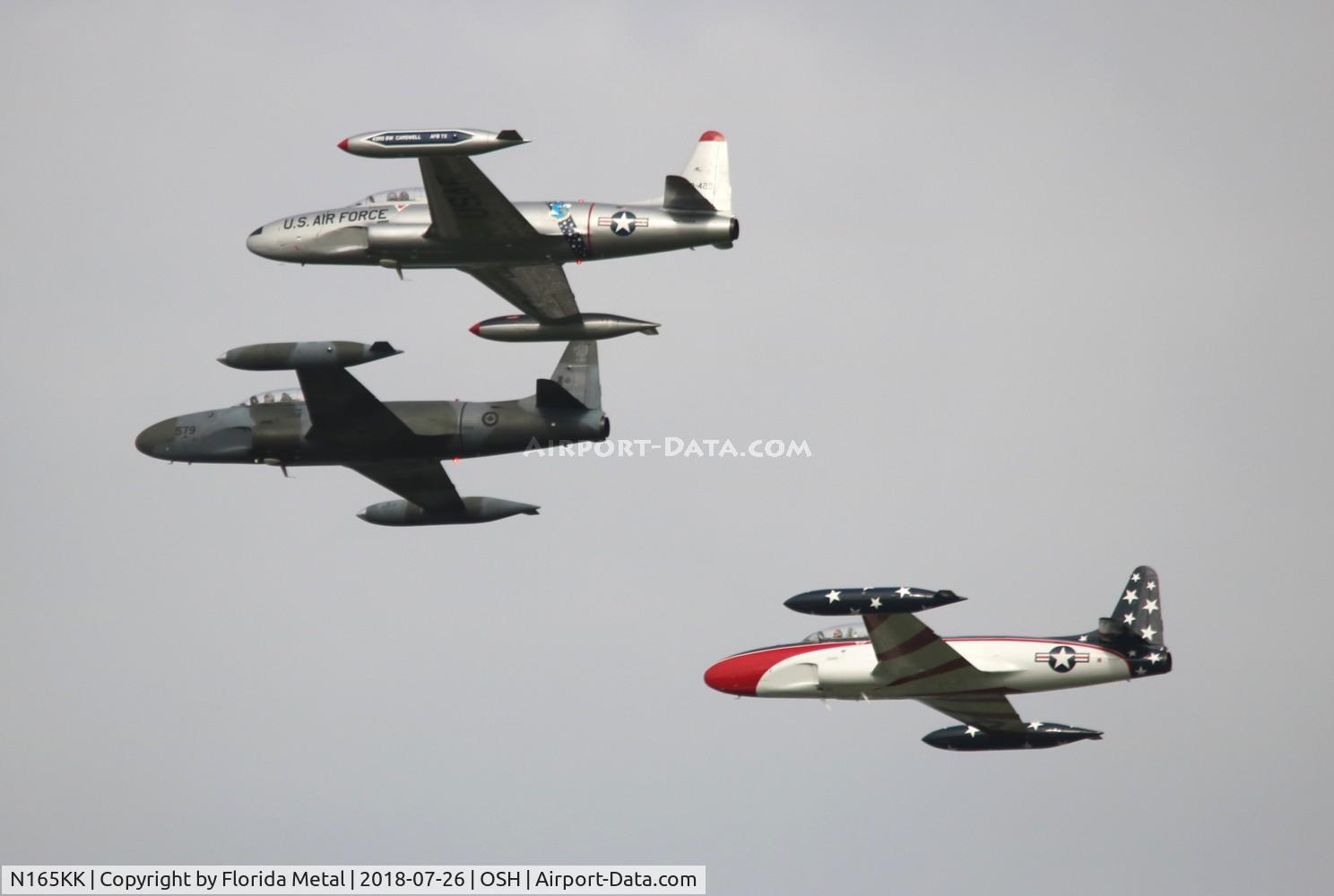 N165KK, Canadair CT-133 Silver Star 3 C/N T33-165, CT-133