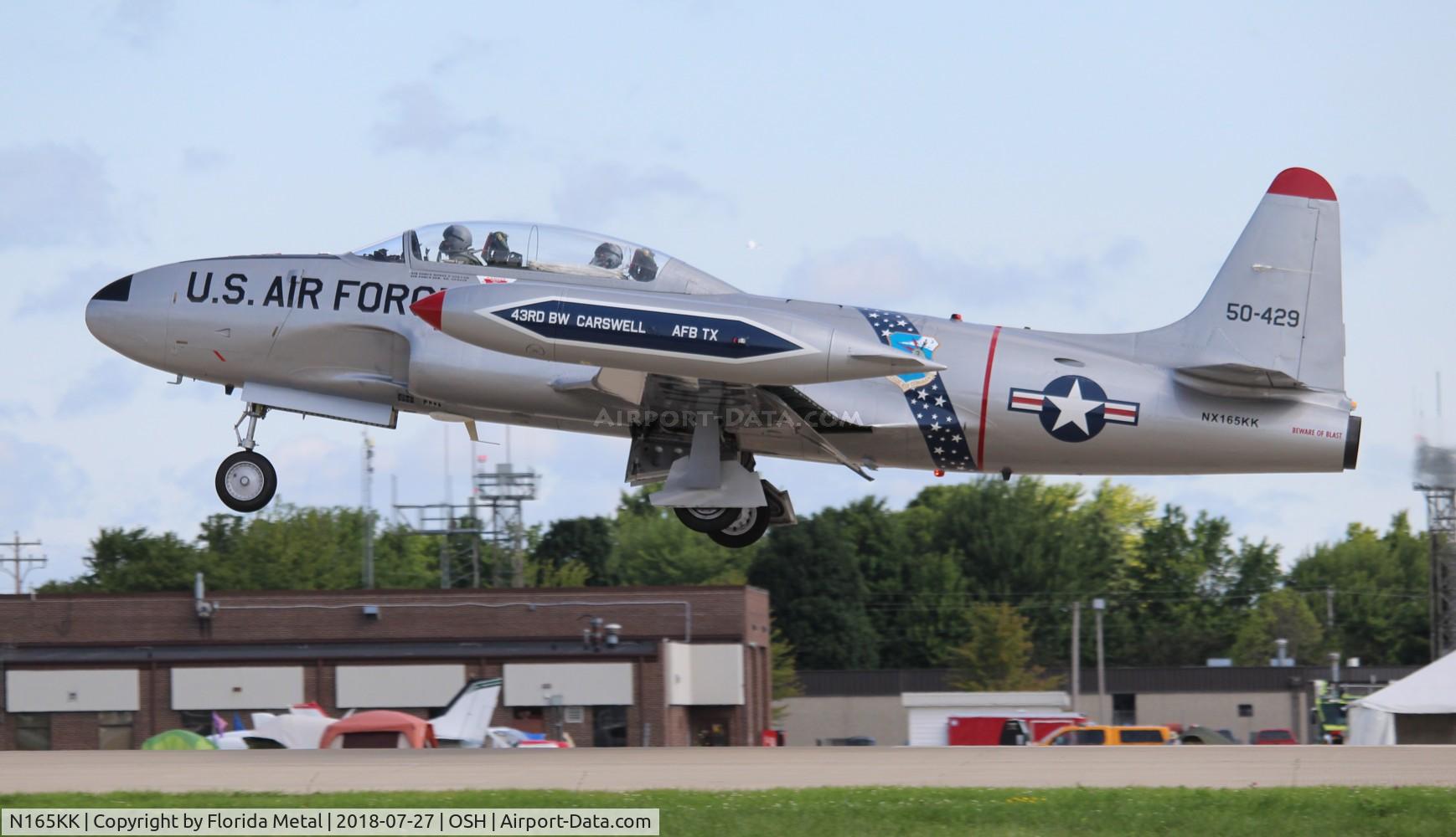 N165KK, Canadair CT-133 Silver Star 3 C/N T33-165, CT-133