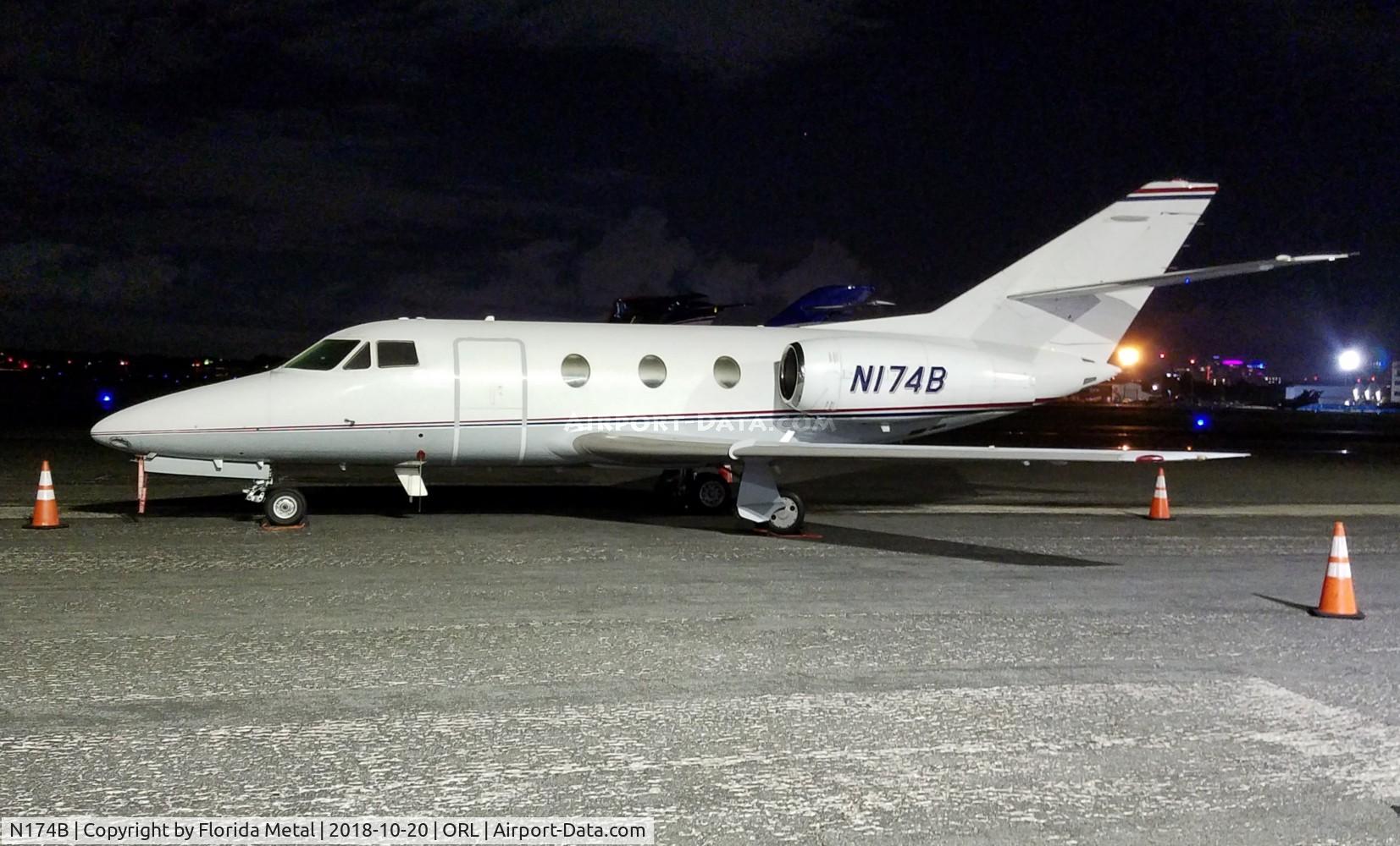 N174B, 1979 Dassault Falcon 10 C/N 142, Falcon 10