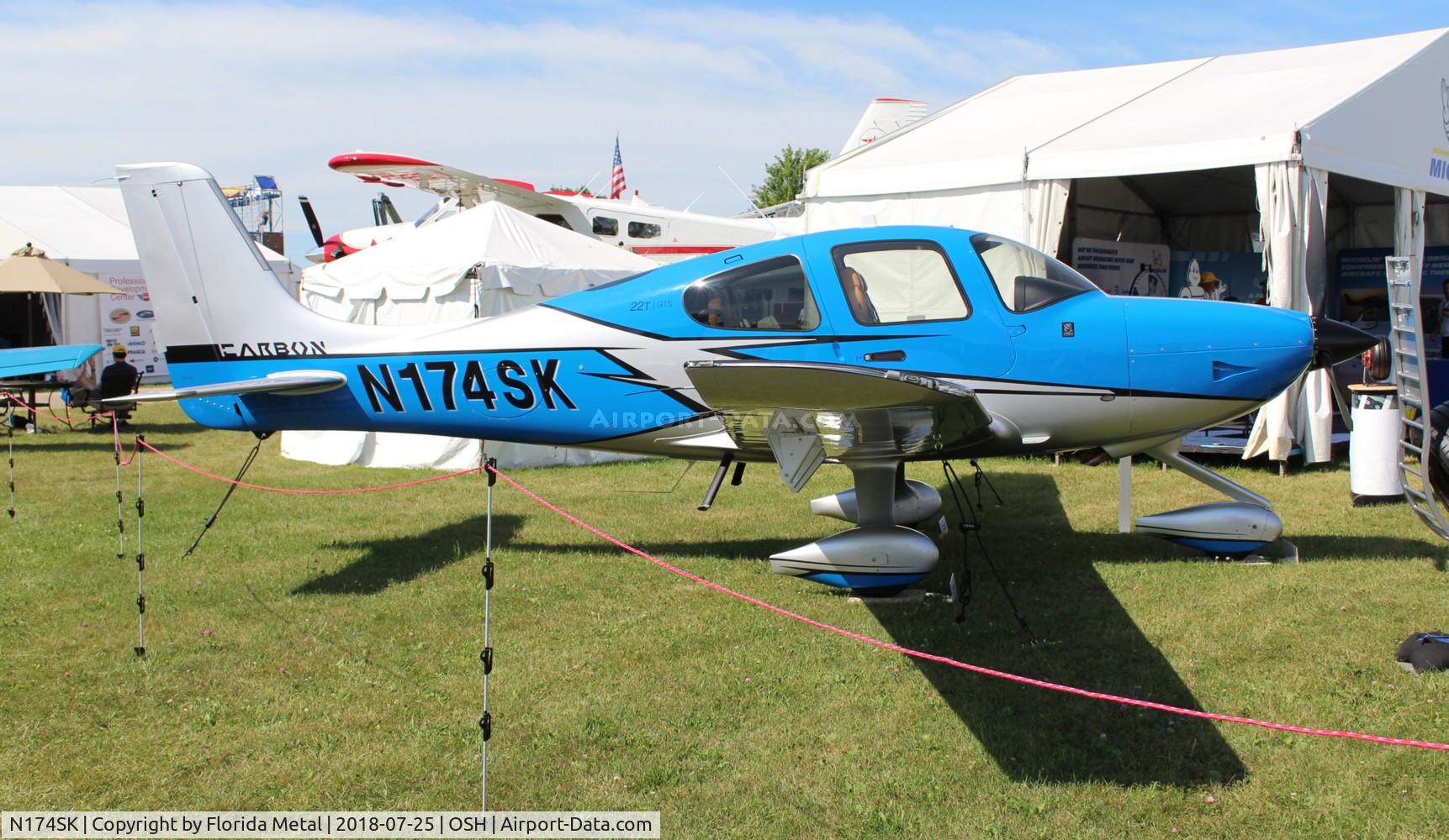 N174SK, 2018 Cirrus SR22T Carbon C/N 1741, Cirrus SR22T