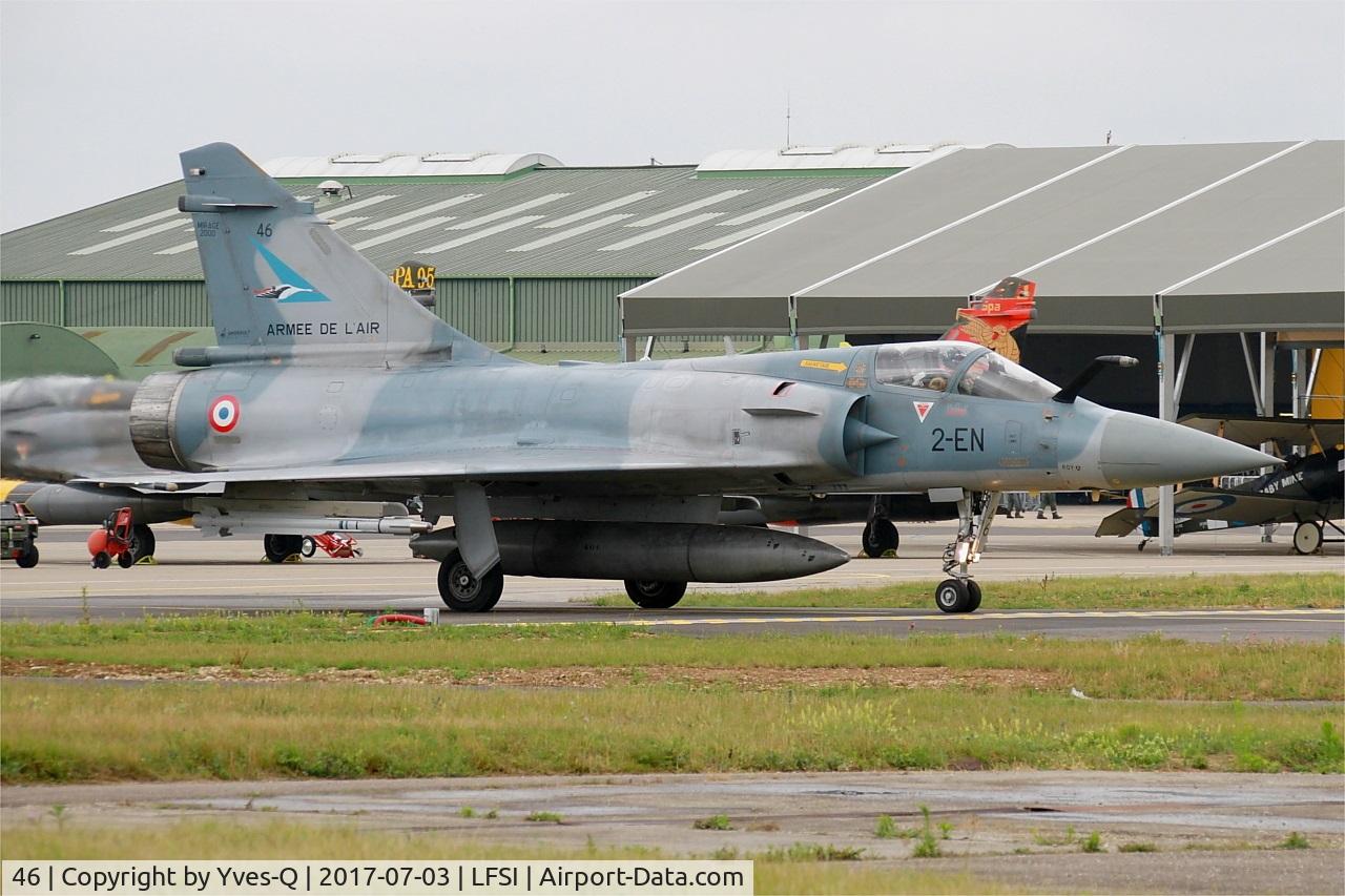46, Dassault Mirage 2000-5F C/N 213, Dassault Mirage 2000-5F, Taxiing to rwy 29, St Dizier-Robinson Air Base 113 (LFSI) Open day 2017