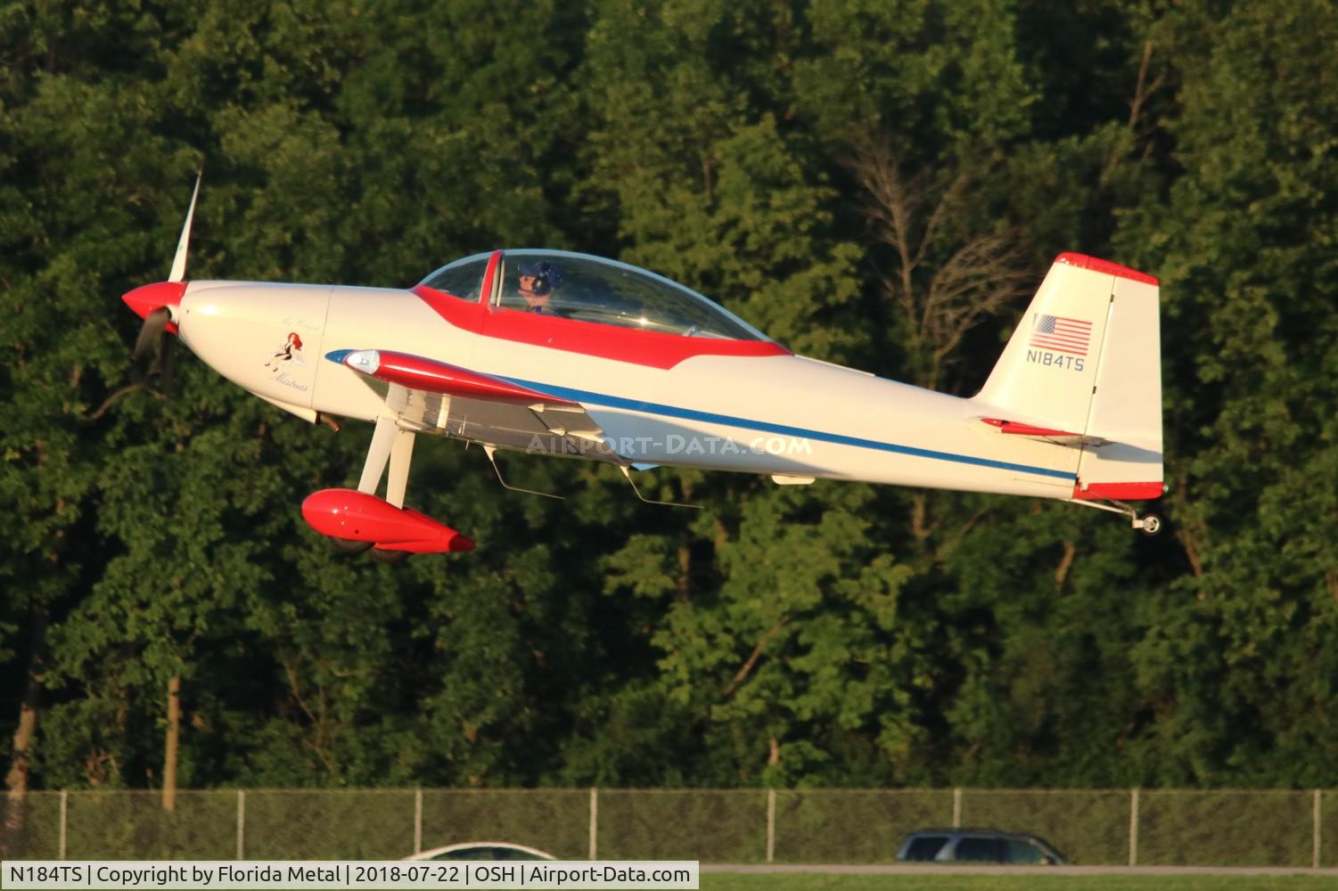 N184TS, 2016 Vans RV-8 C/N 83209, Vans RV-8
