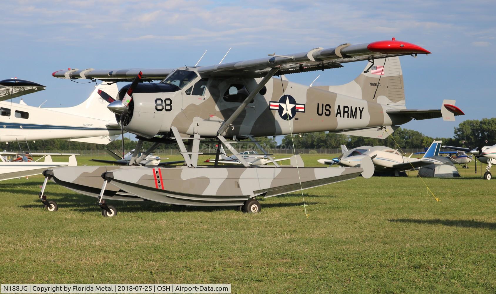 N188JG, 1957 De Havilland Canada U-6A Beaver C/N 1103, U-6A Beaver