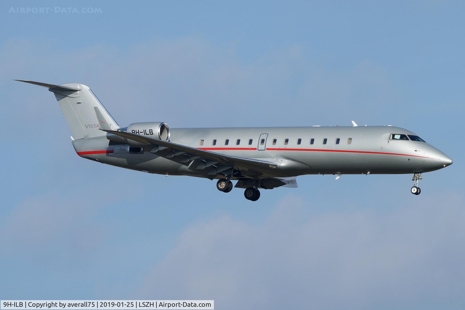 9H-ILB, 2010 Bombardier Challenger 850 (CL-600-2B19) C/N 8107, Vistajet Challenger 850 9H-ILB