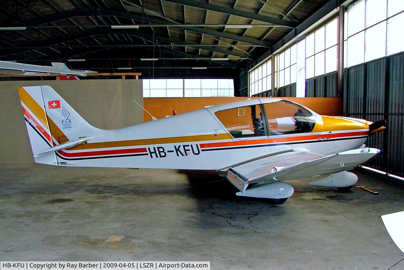 HB-KFU, 2002 Robin DR-400-140B Major C/N 2516, HB-KFU   Robin DR.400-140B Dauphin 4 [2516] Altenrhein~HB 05/04/2009