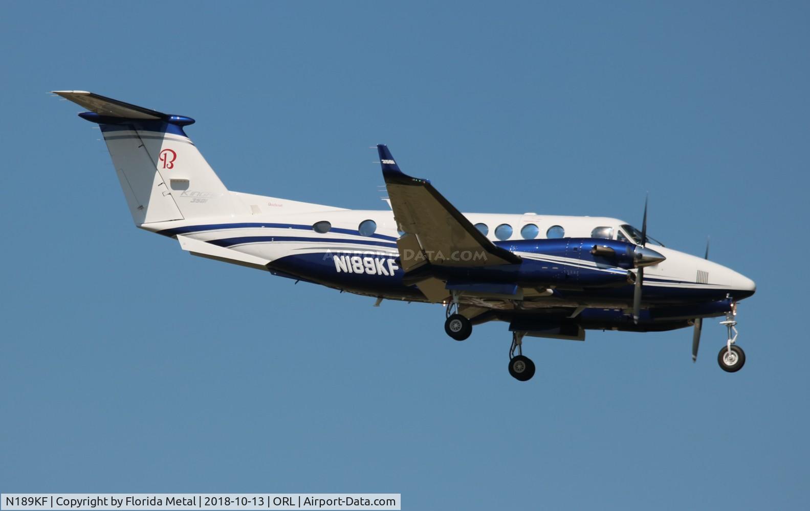 N189KF, 2017 Beech B300 King Air King Air C/N FL-1089, King Air 350
