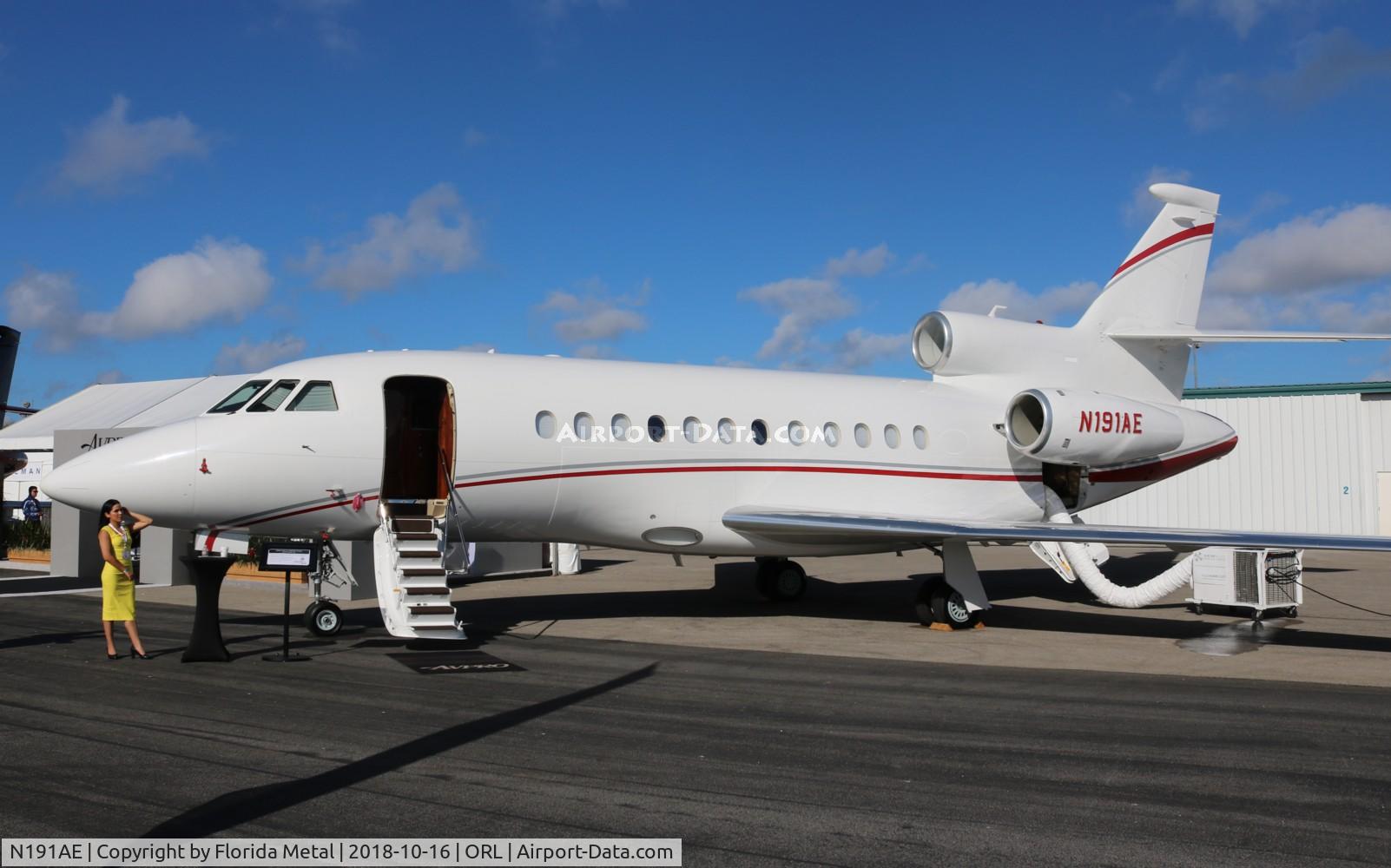 N191AE, 2008 Dassault Falcon 900EX C/N 191, Falcon 900EX