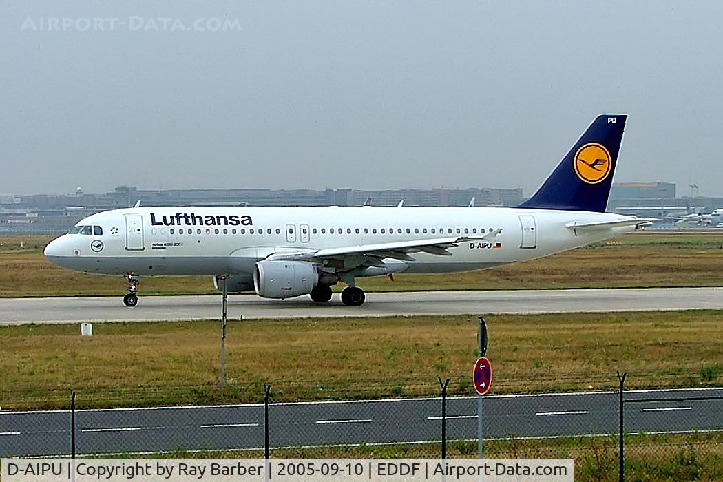 D-AIPU, 1990 Airbus A320-211 C/N 135, D-AIPU   Airbus A320-211 [0135] (Lufthansa) Frankfurt Int'l~G 10/09/2005