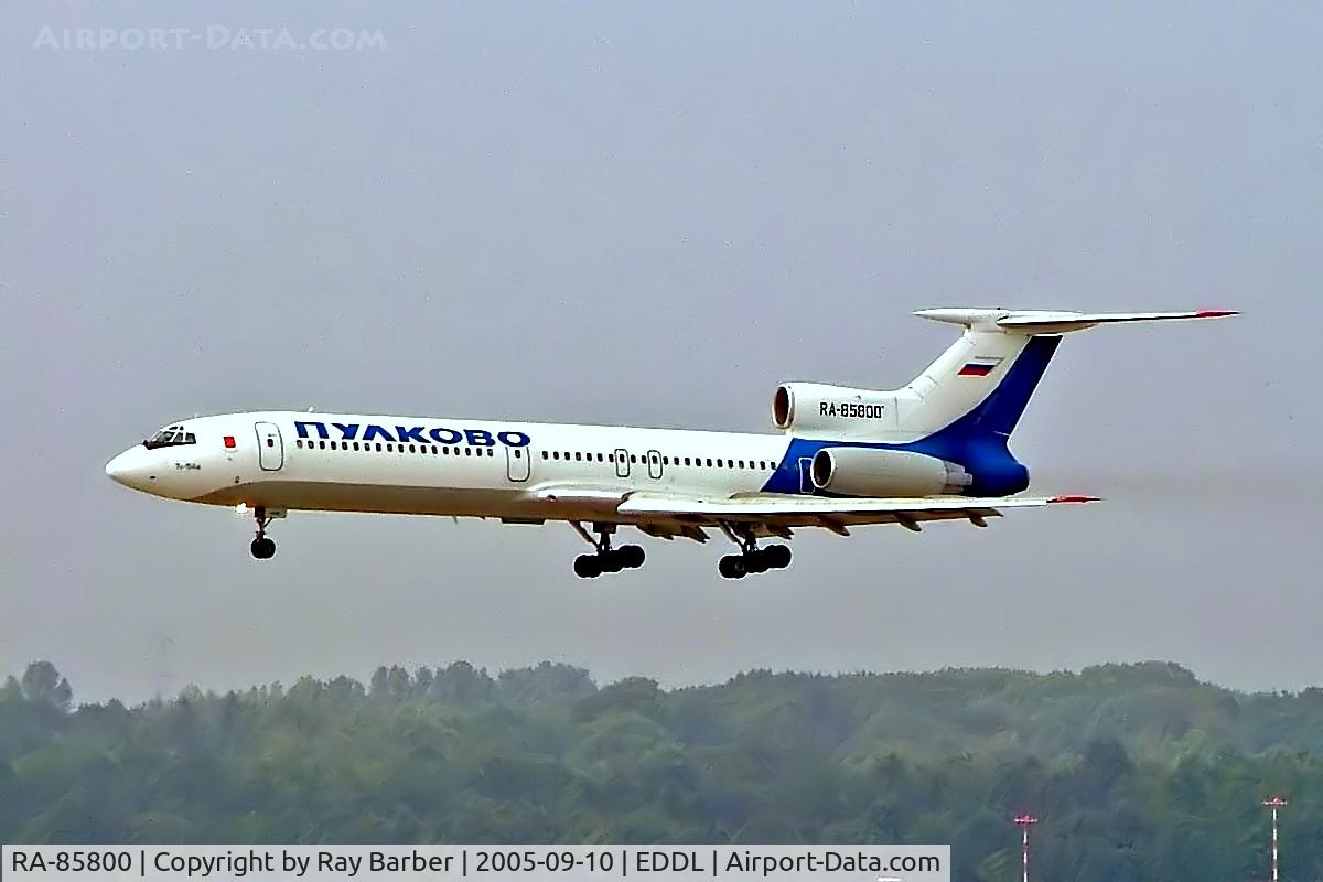RA-85800, 1994 Tupolev Tu-154M C/N 94A984, RA-85800   Tupolev Tu-154M [94A-984] (Pulkovo Avia) Dusseldorf Int'l~D 10/09/2005