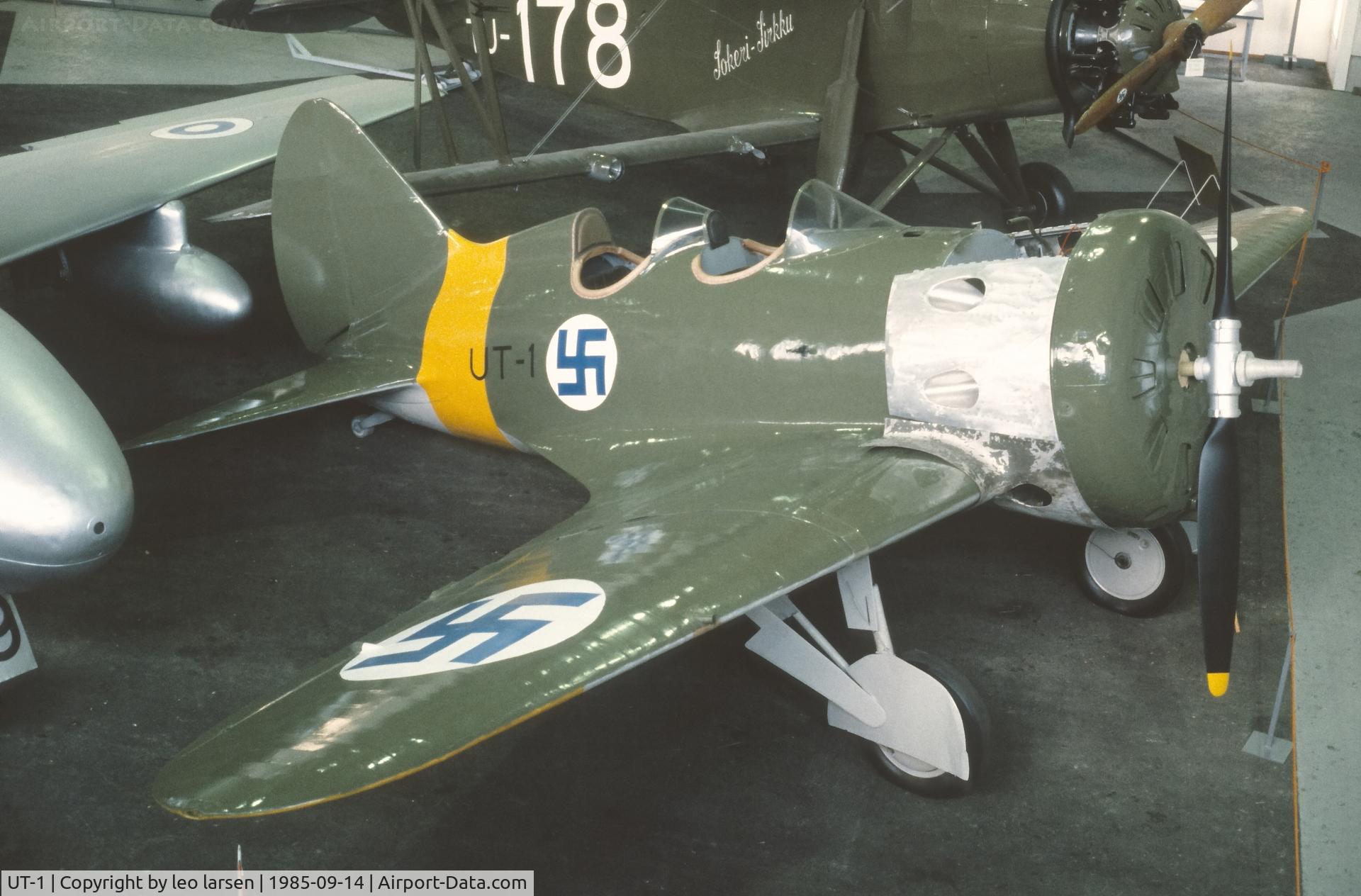 UT-1, Polikarpov I-16 UTI-4 C/N Not found UT-1, Finnish Aviation Museum 14.9.1985