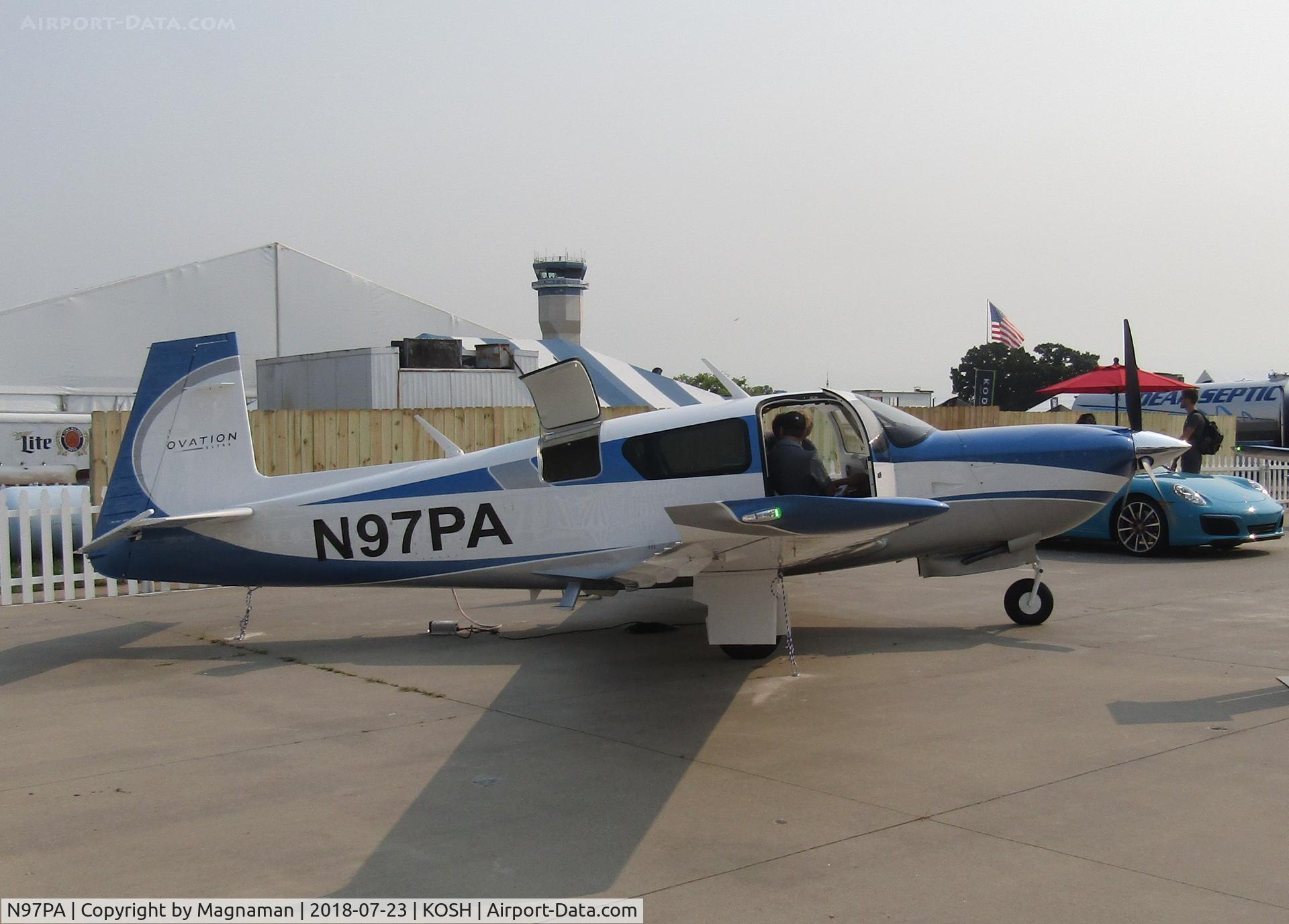 N97PA, 2018 Mooney M.20U Ovation Ultra C/N 32-0006, at EAA 18