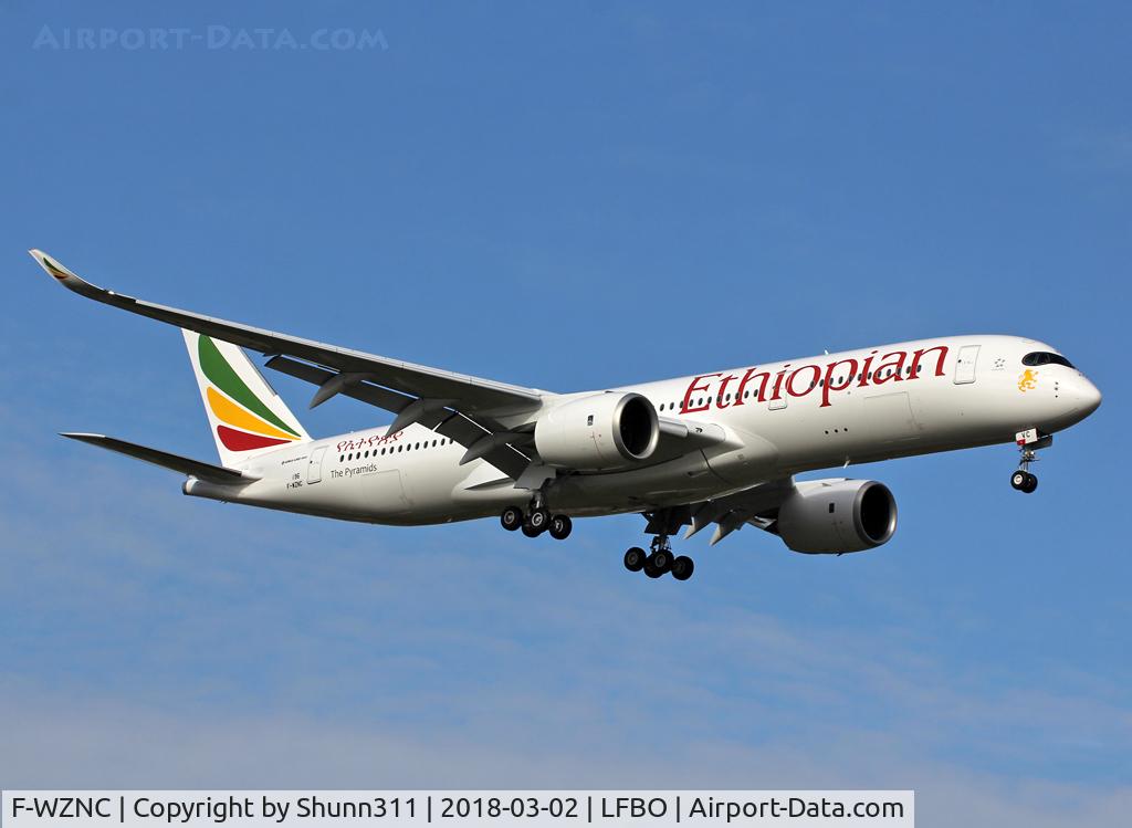 F-WZNC, 2018 Airbus A350-941 C/N 196, C/n 0196 - To be ET-AVC