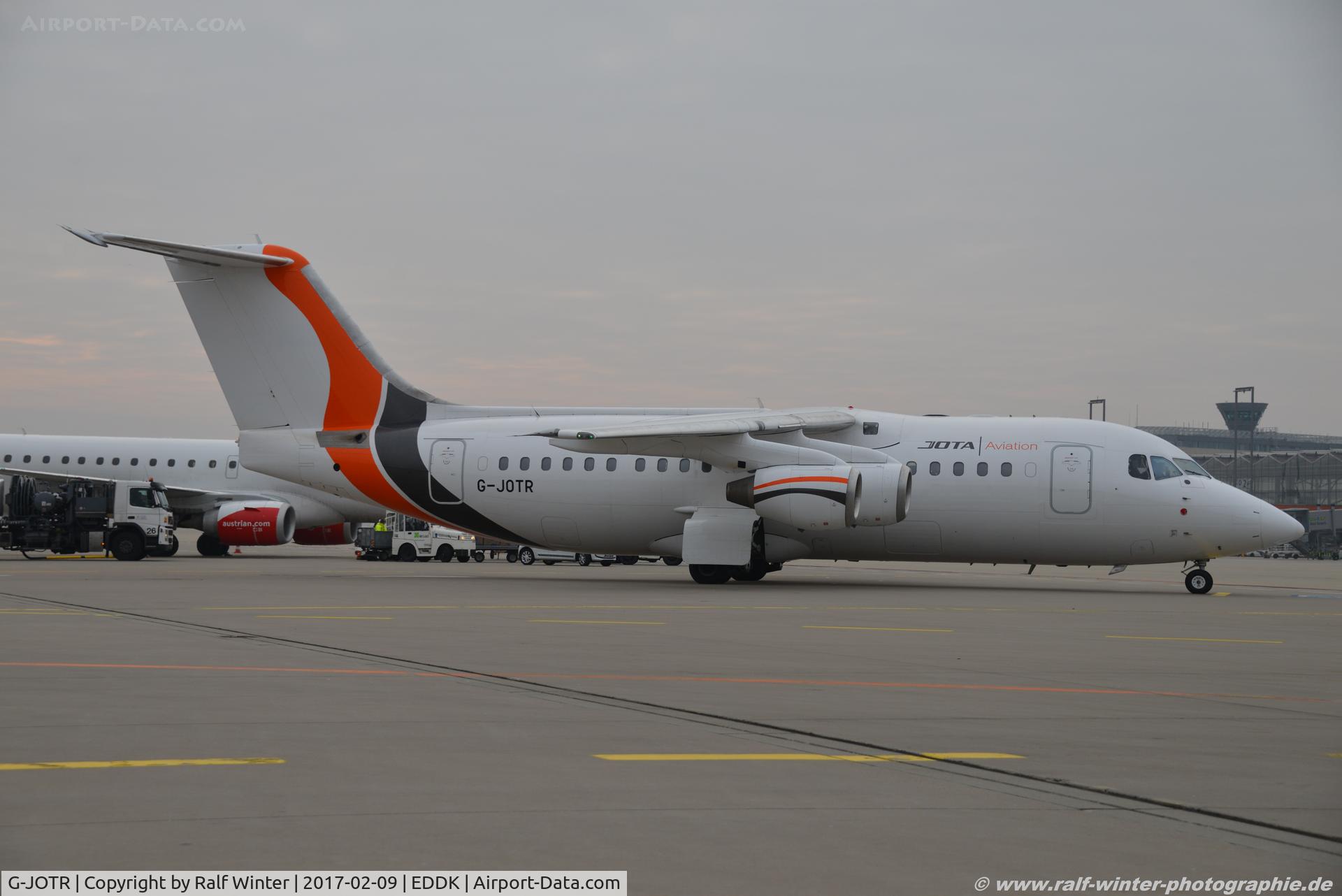 G-JOTR, 1996 British Aerospace Avro 146-RJ85 C/N E.2294, British Aerospace Avro RJ-85 - ENZ Jote Aviation - E2294 - G-JOTR - 09.02.2017 - CGN