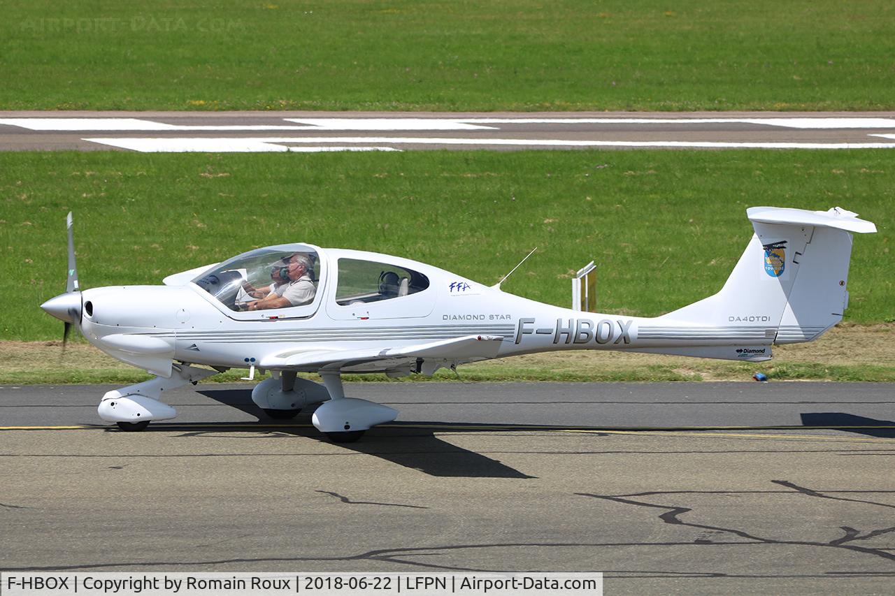 F-HBOX, 2006 Diamond DA-40D Diamond Star C/N D4.220, Taxiing
