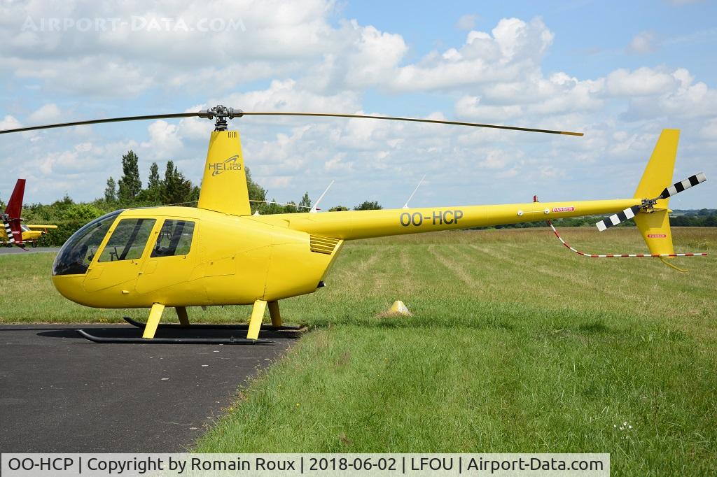 OO-HCP, 2007 Robinson R44 Raven I C/N 1756, Parked