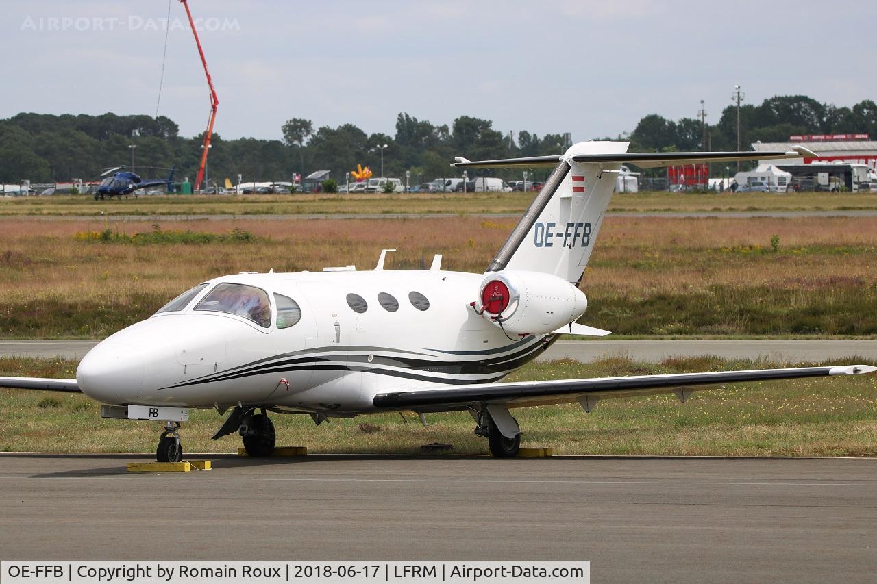OE-FFB, 2008 Cessna 510 Citation Mustang Citation Mustang C/N 510-0065, Parked