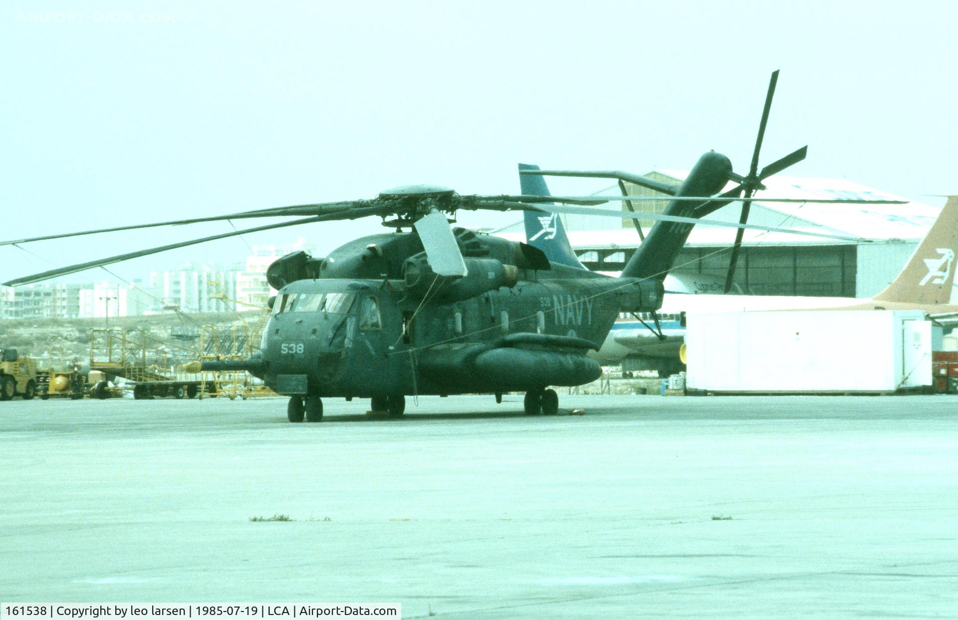 161538, Sikorsky CH-53E Super Stallion C/N 65-459, Larnaca 19.7.1985