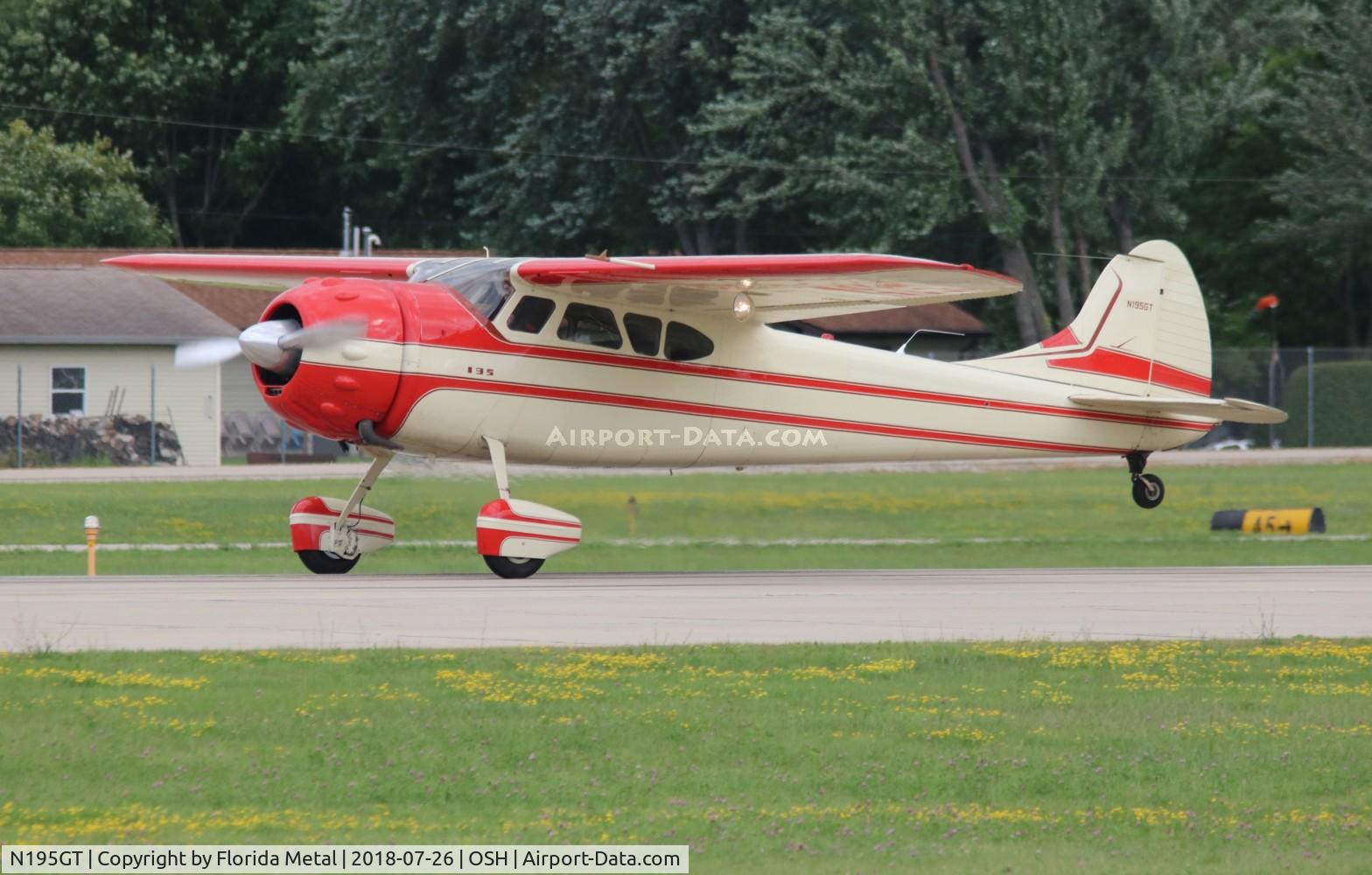 N195GT, 1953 Cessna 195B Businessliner C/N 16055, Cessna 195B