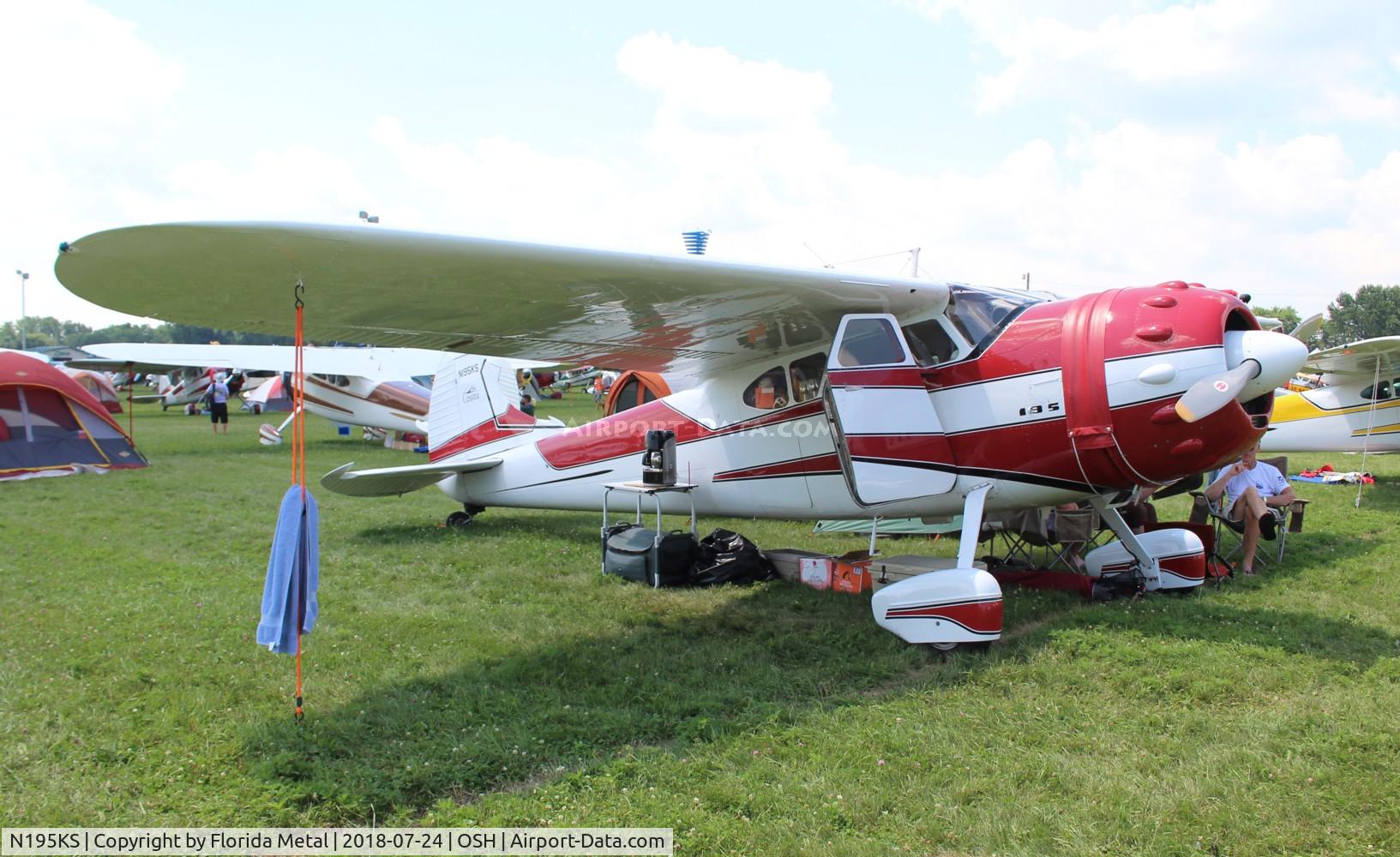 N195KS, 1950 Cessna 195A C/N 7582, Cessna 195A
