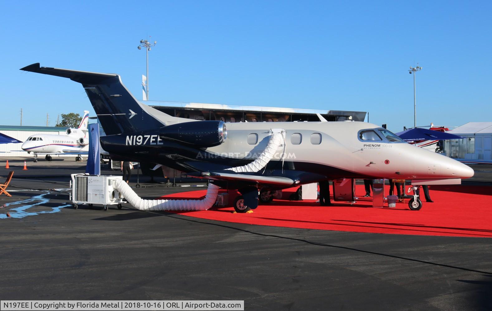 N197EE, 2018 Embraer EMB-500 Phenom 100 C/N 50000397, Phenom 100
