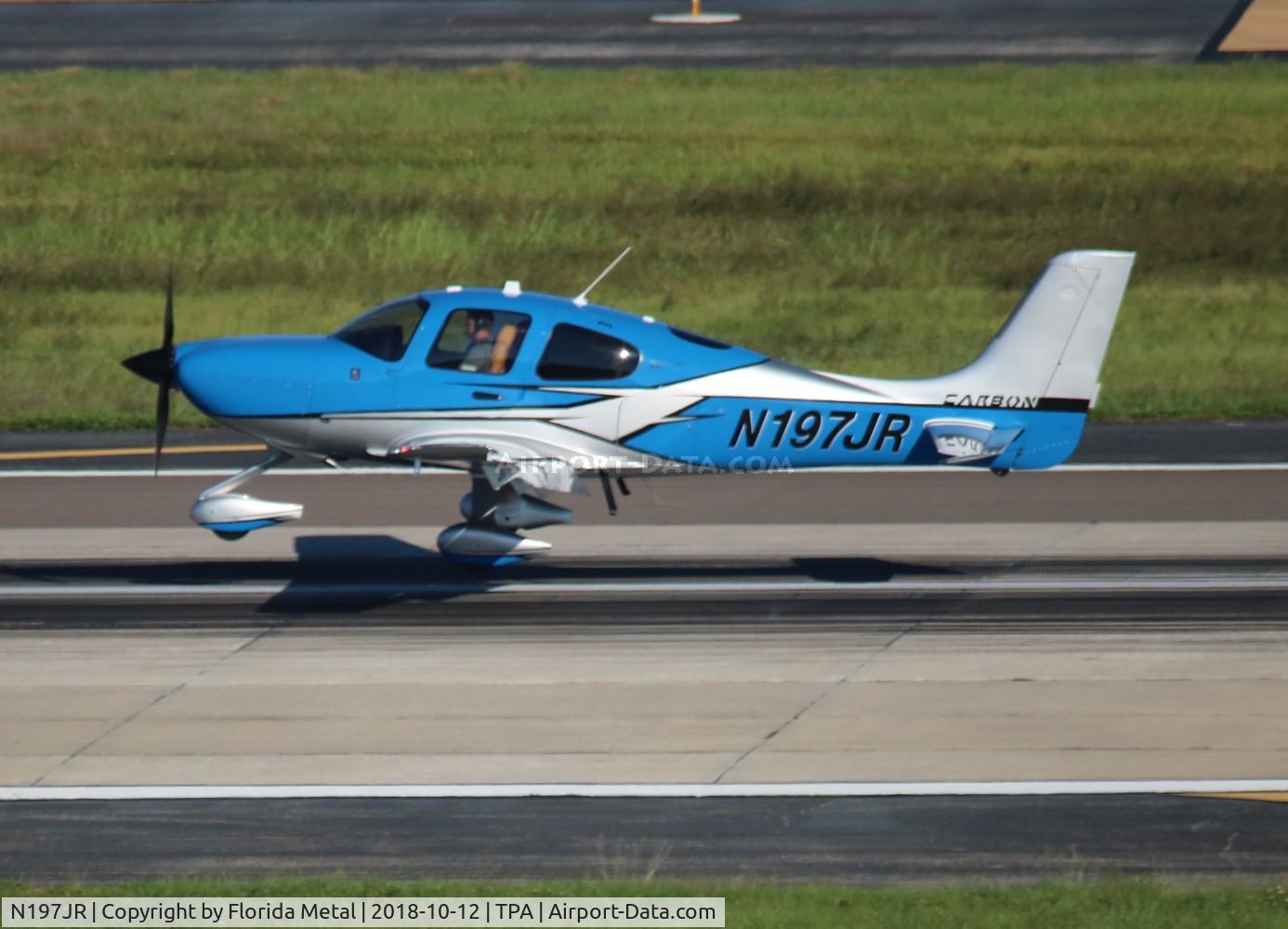 N197JR, 2018 Cirrus SR22T Carbon C/N 1774, SR22T