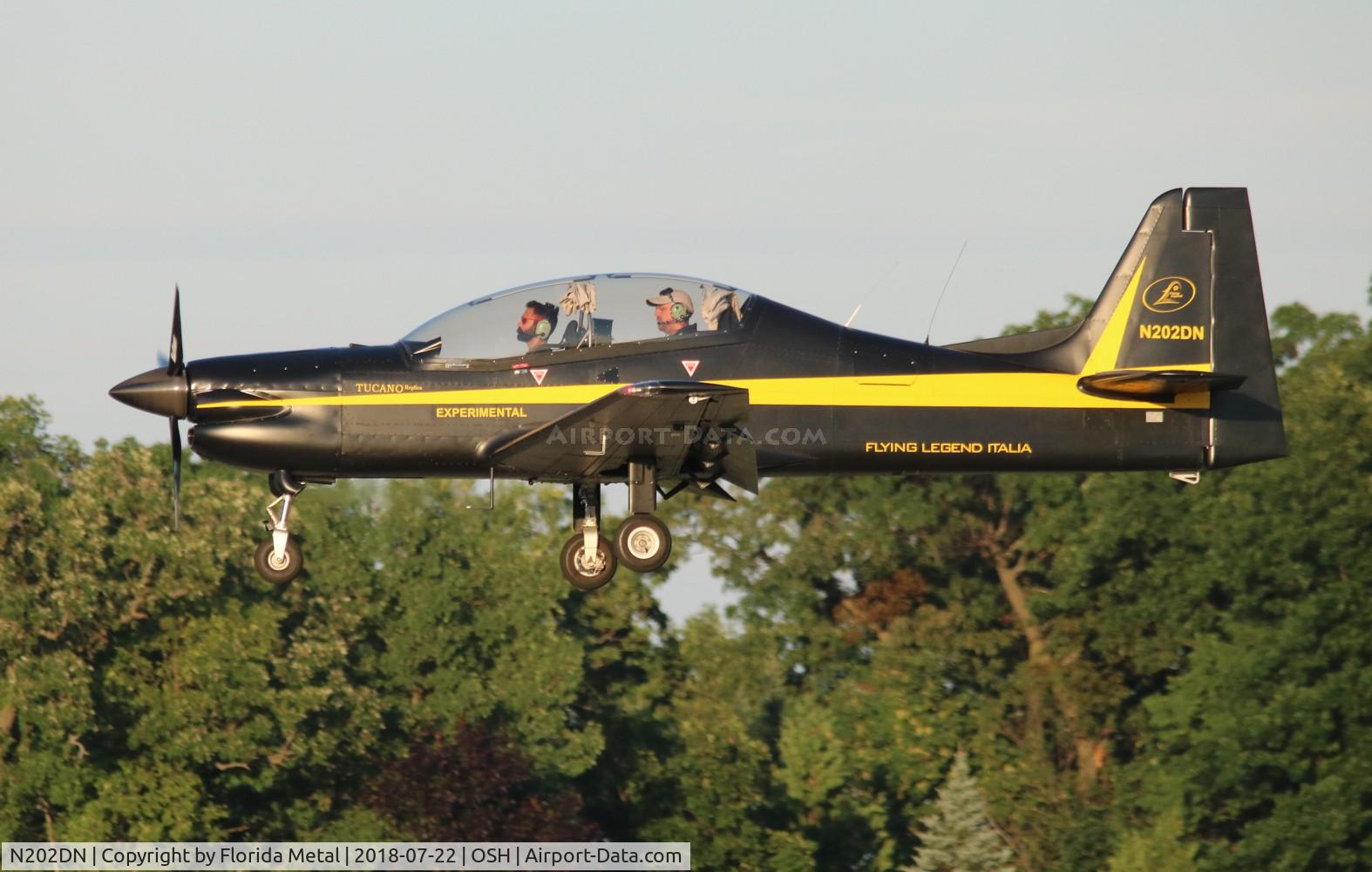 N202DN, 2018 Flying Legend Tucano Replica C/N TR1604, Tucano Replica