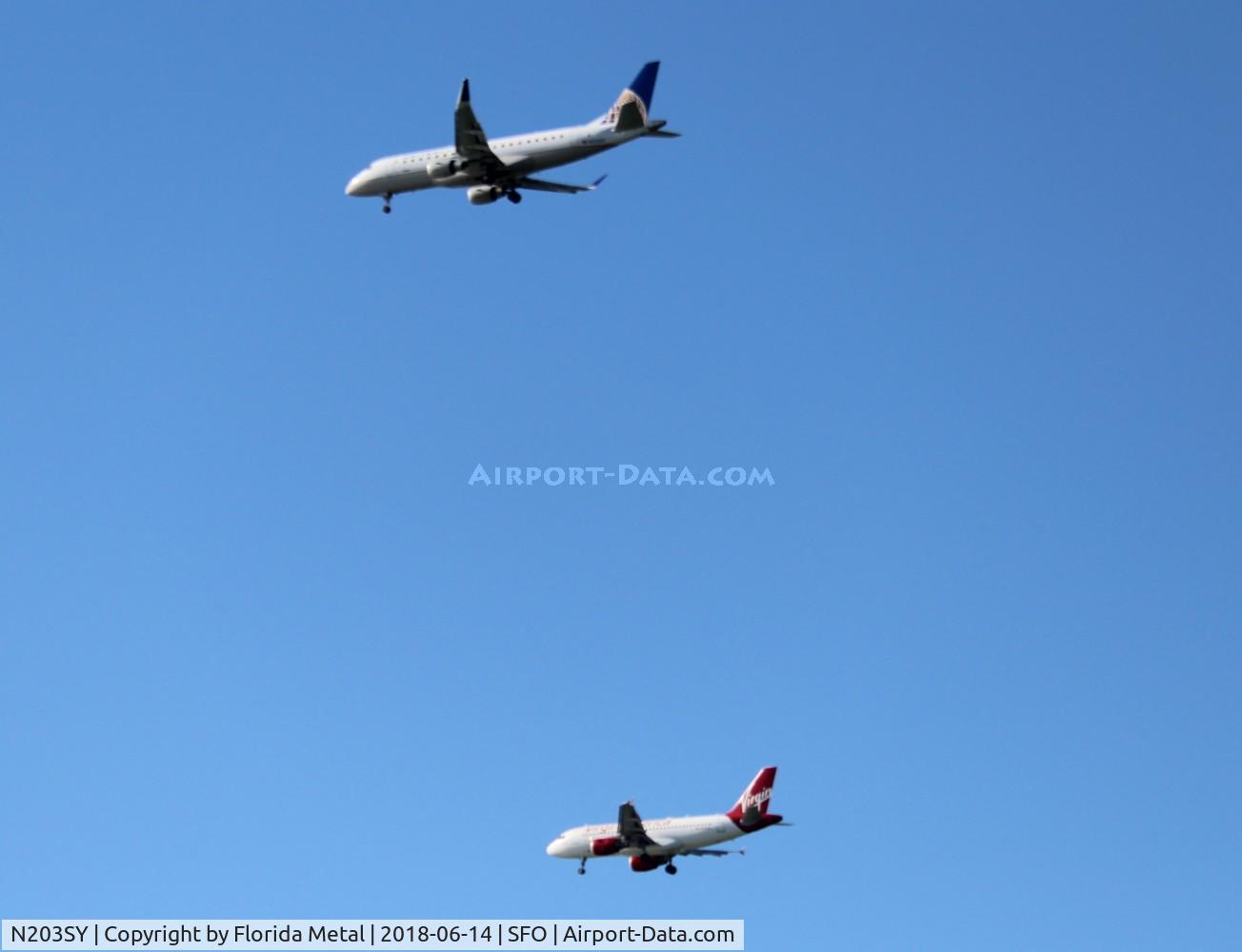 N203SY, 2016 Embraer 175LR (ERJ-170-200LR) C/N 17000625, United Express