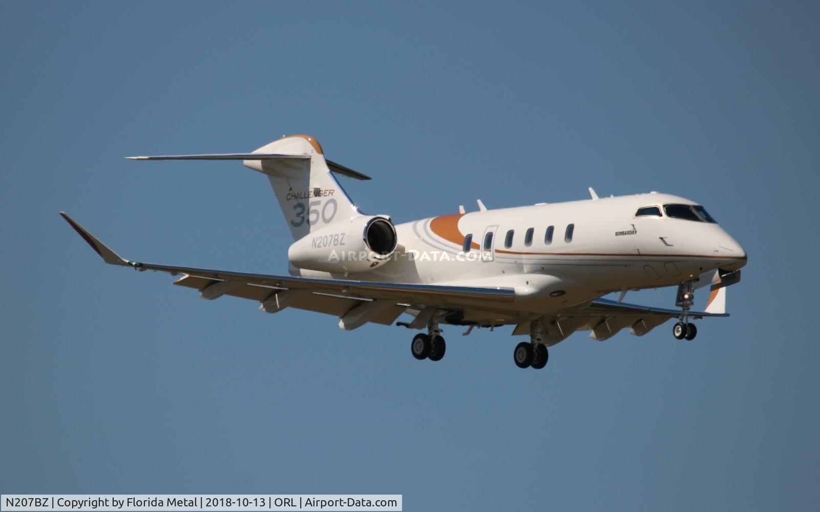 N207BZ, 2017 Bombardier Challenger 300 (BD-100-1A10) C/N 20701, Challenger 300