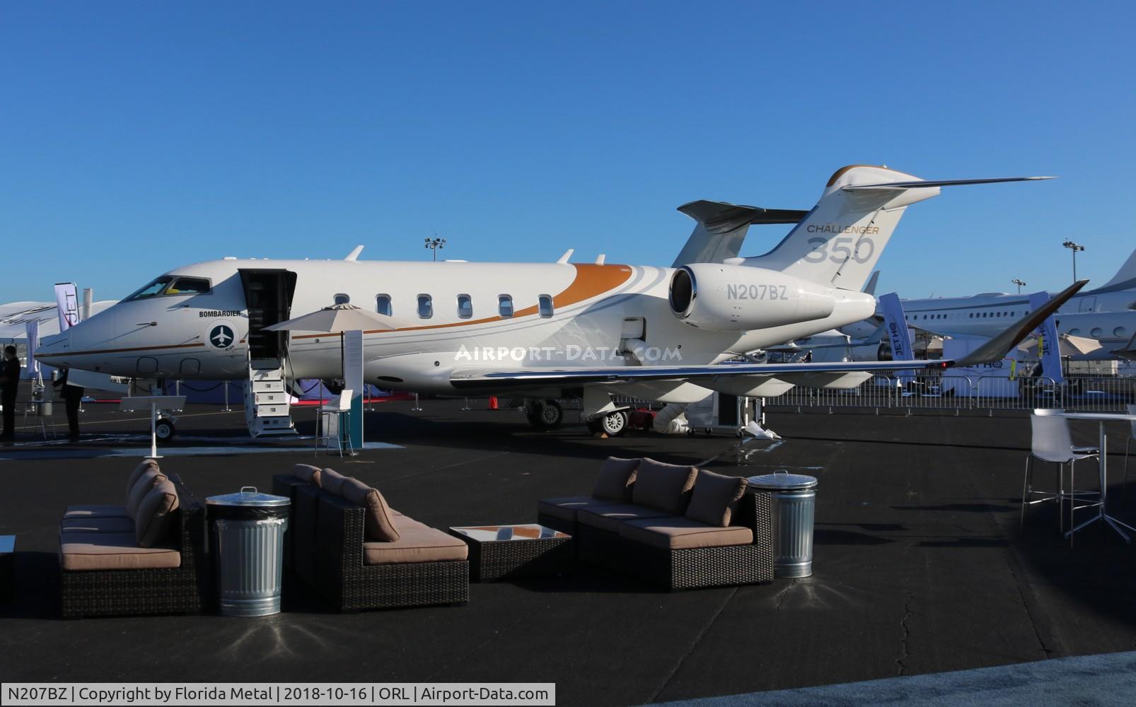 N207BZ, 2017 Bombardier Challenger 300 (BD-100-1A10) C/N 20701, Challenger 300