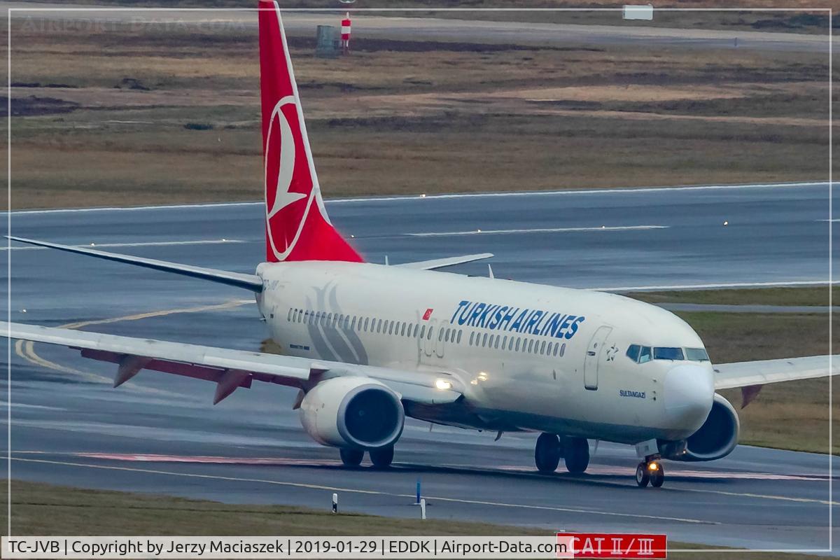 TC-JVB, 2014 Boeing 737-8F2 C/N 40990, Boeing 737-8F2