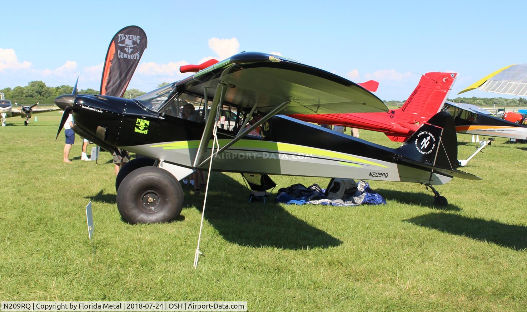 N209RQ, 2018 BACK COUNTRY FLIGHT TRNG LLC CCX-1865 C/N CCX-1865-0026, Back Country Flight CCX-1865