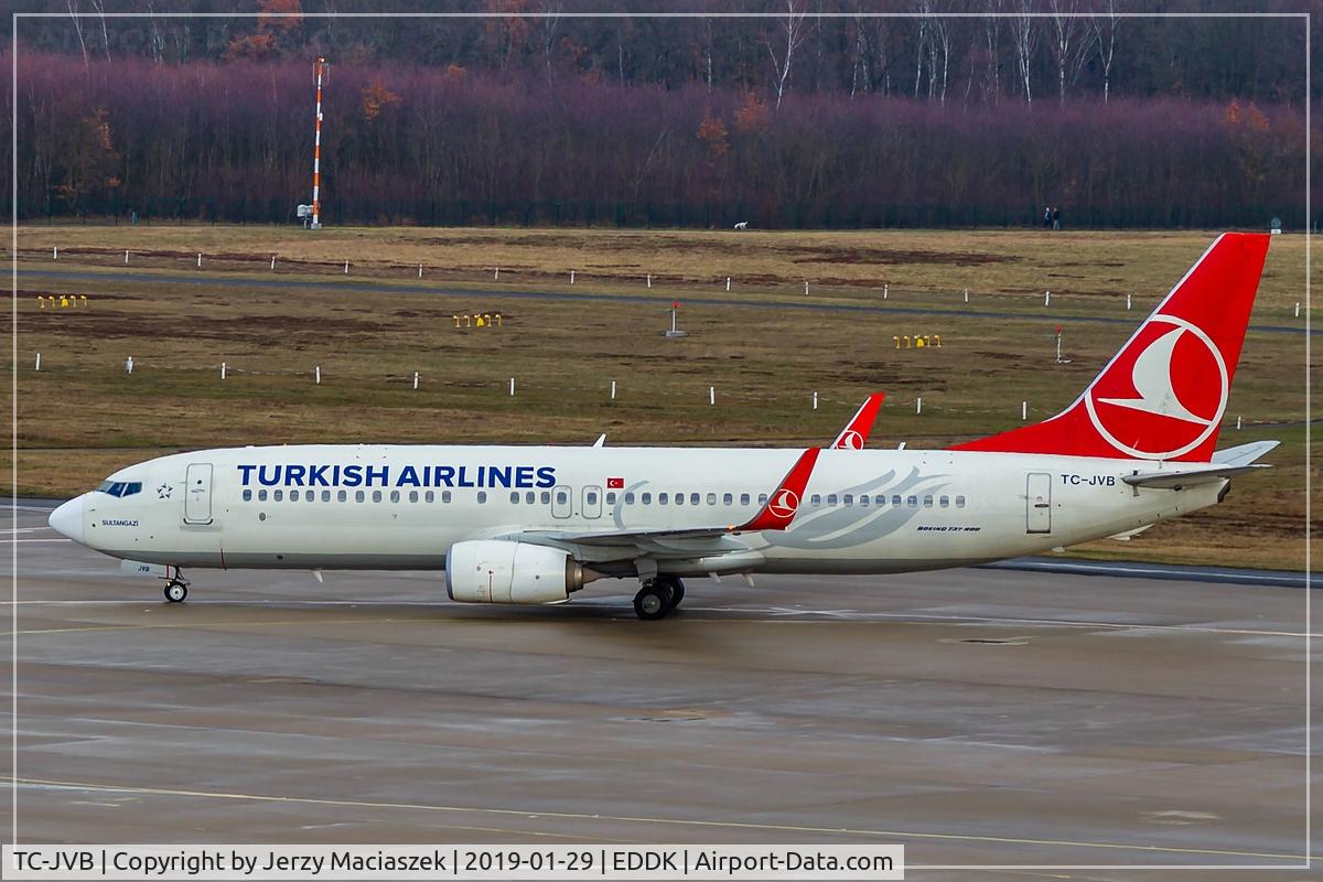 TC-JVB, 2014 Boeing 737-8F2 C/N 40990, Boeing 737-8F2