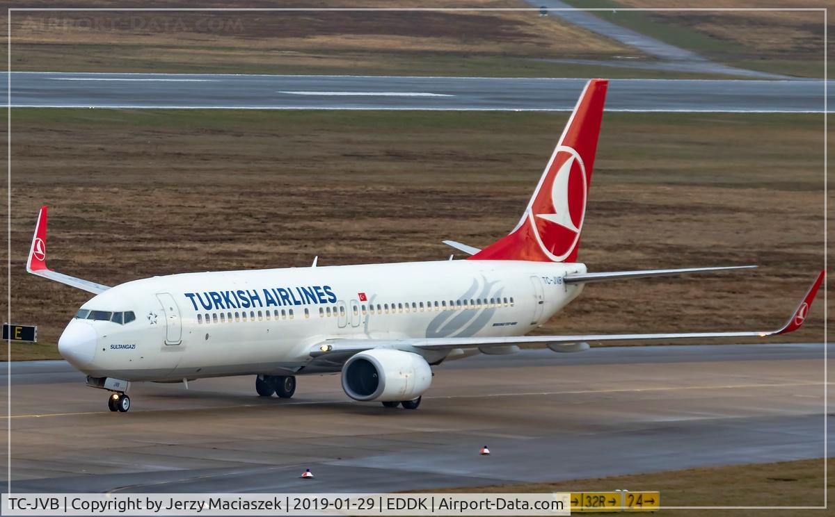 TC-JVB, 2014 Boeing 737-8F2 C/N 40990, Boeing 737-8F2