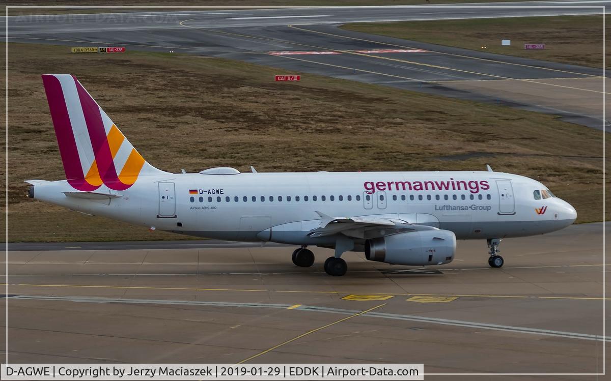 D-AGWE, 2007 Airbus A319-132 C/N 3128, Airbus A319-132,