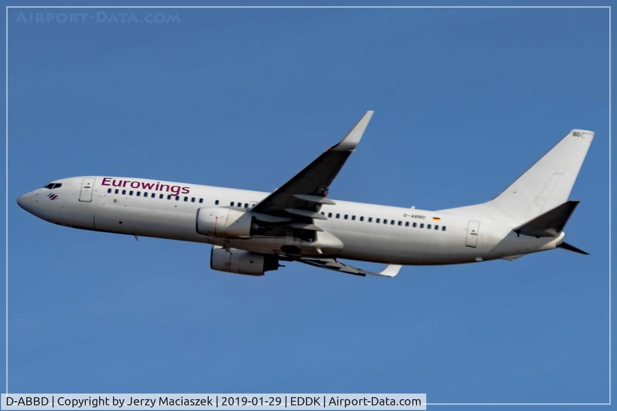 D-ABBD, 2001 Boeing 737-86J C/N 30880, Boeing 737-86J