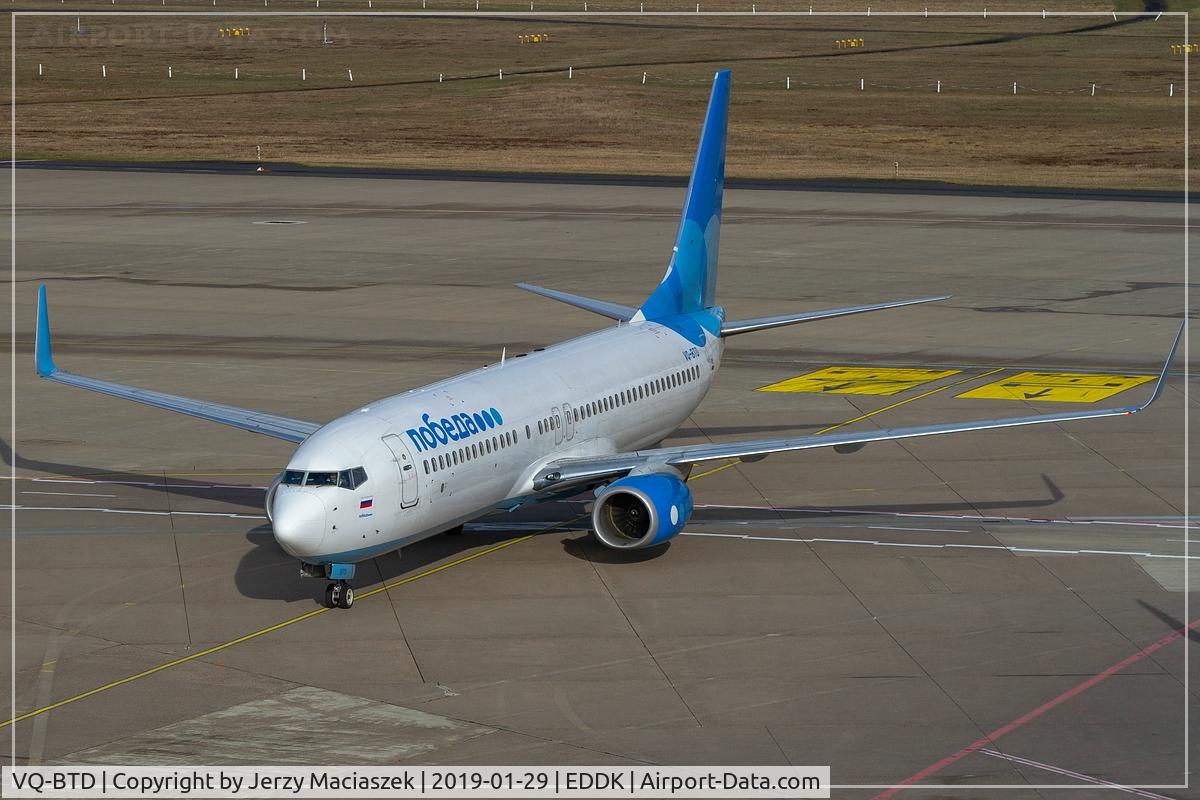 VQ-BTD, 2014 Boeing 737-8MA C/N 43664, Boeing 737-8MA
